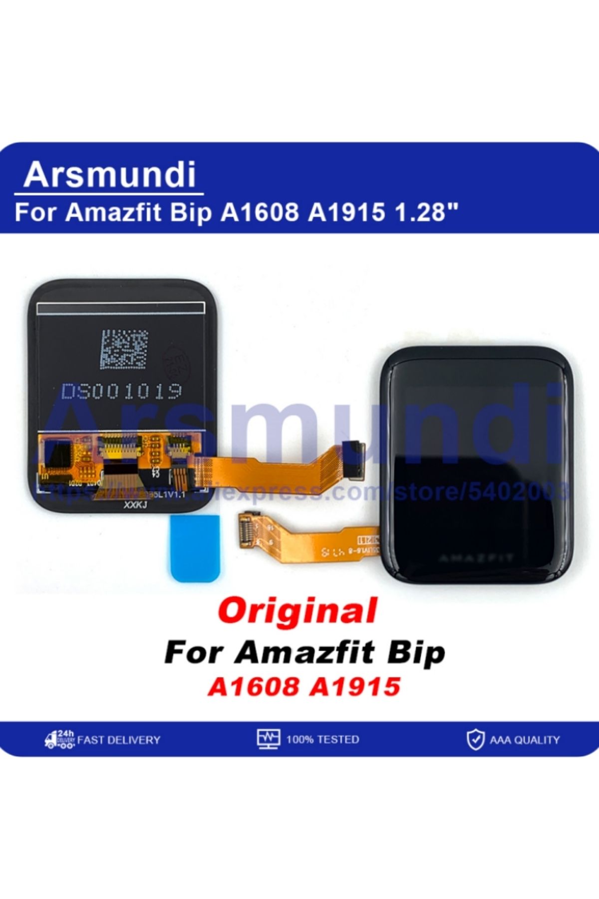Choice-1.28'' For Huami Amazfit Bip A1608 A1915 Display Screen Touch Panel Digitizer For Amazfit Bip Spo... 6