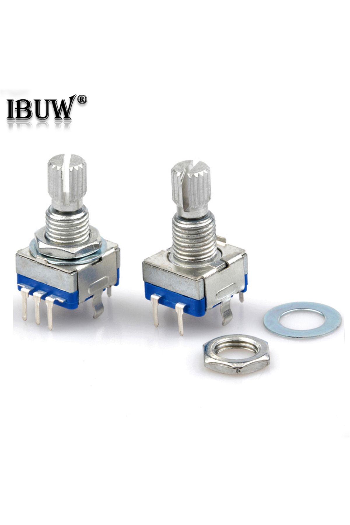 Choice-Plum 20mm 5PCS Half / Plum axis rotary encoder, handle length 15mm / 20mm code switch/ EC11/ digital 4