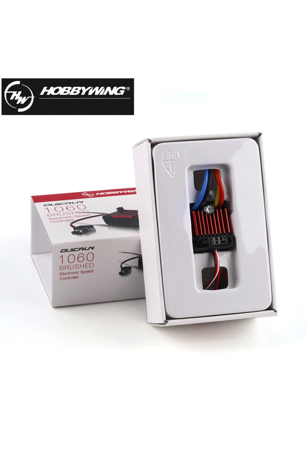 Choice-HobbyWing QuicRun 1060 60A Brushed Electronic Speed Controller ESC Waterproof  With Switch Mode B... 5