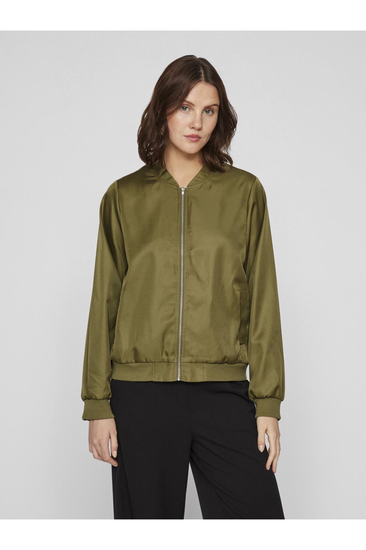 VILA Bomberjacke Reißverschluss für Damen - 40