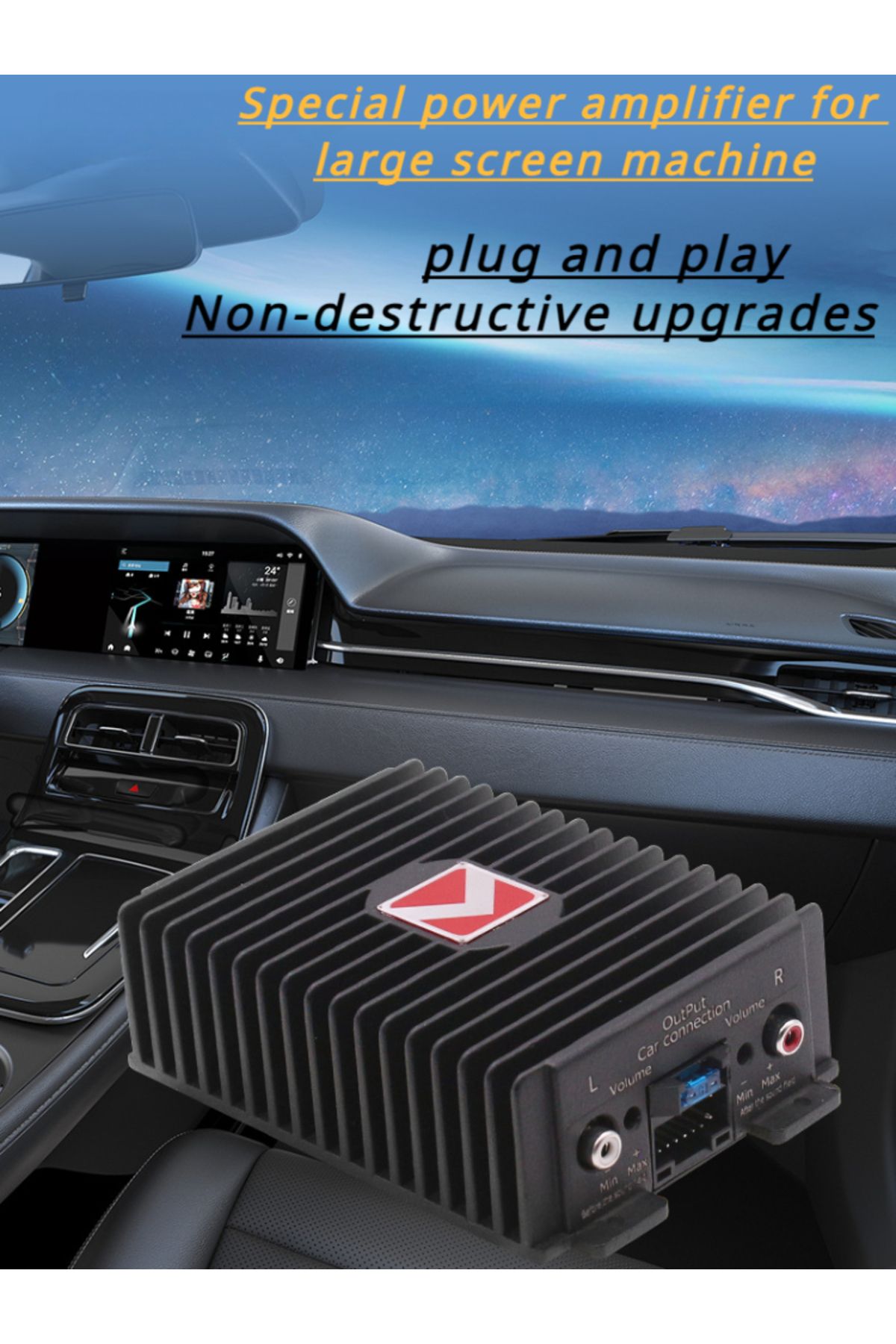 ZUIDID-4CH DSP Power Amplifier Car Audio Android Large Screen Dedicated Amplified Car Woofer Car Intelli... 8