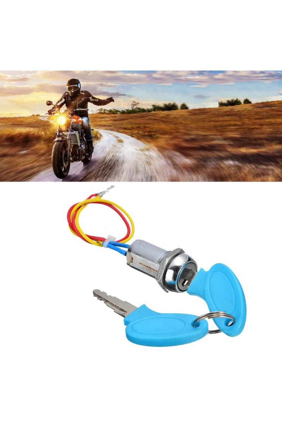 Choice-New Arrival 1 Set 2 Wire Key Ignition Switch Lock Motorcycle Go Kart Scooter Bike Switches For Mo... 6