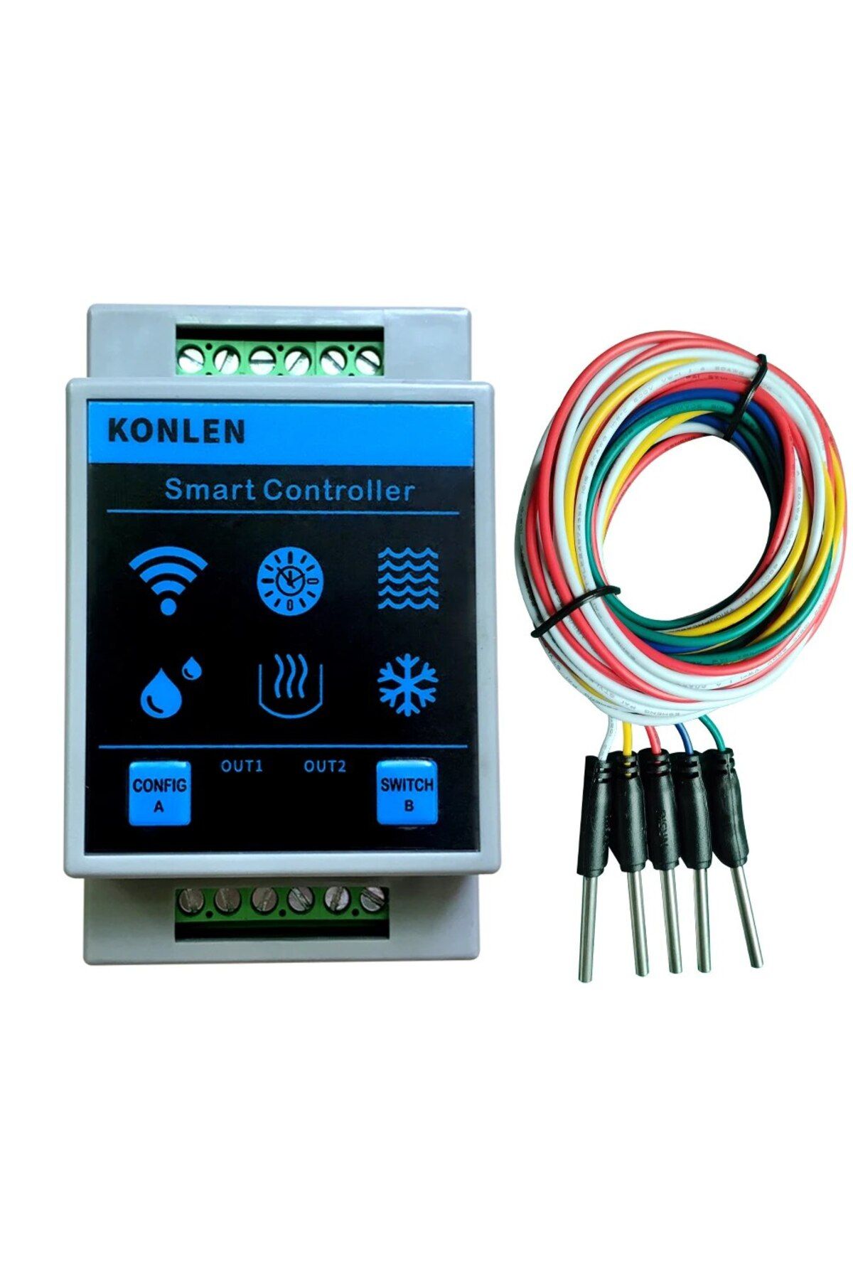 KONLEN-Tuya Water Level Sensor WIFI Controller Smart Home Leakage Flood Alarm Leak Protection Ove... 8