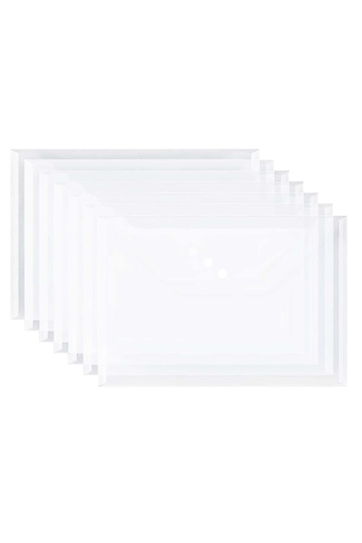 Choice-20 packs, plastic envelope, transparent reusable poly envelope waterproof folder with buttons, A4... 6