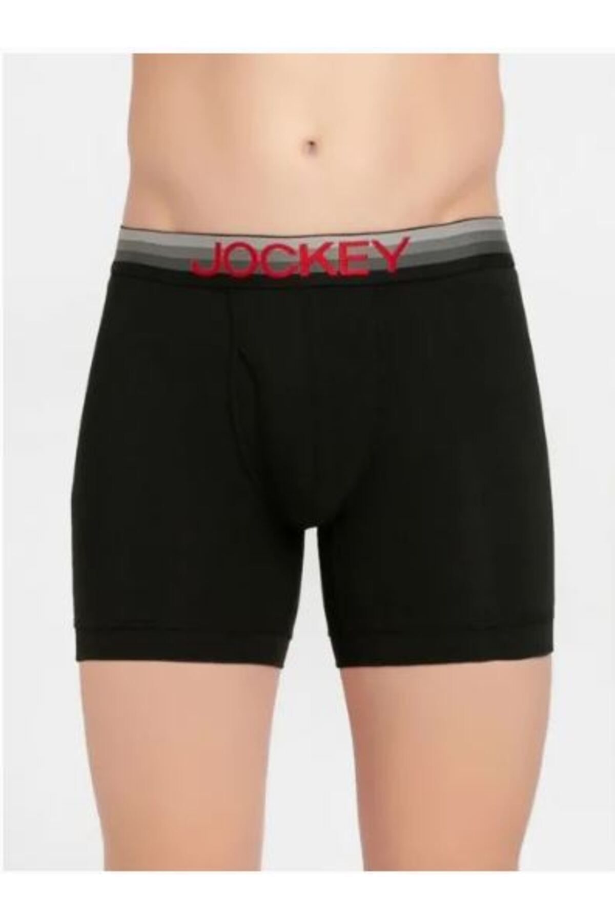 JOCKEY-ملابس داخلية بوكسر زون ZN03-01 باللون الأسود 1