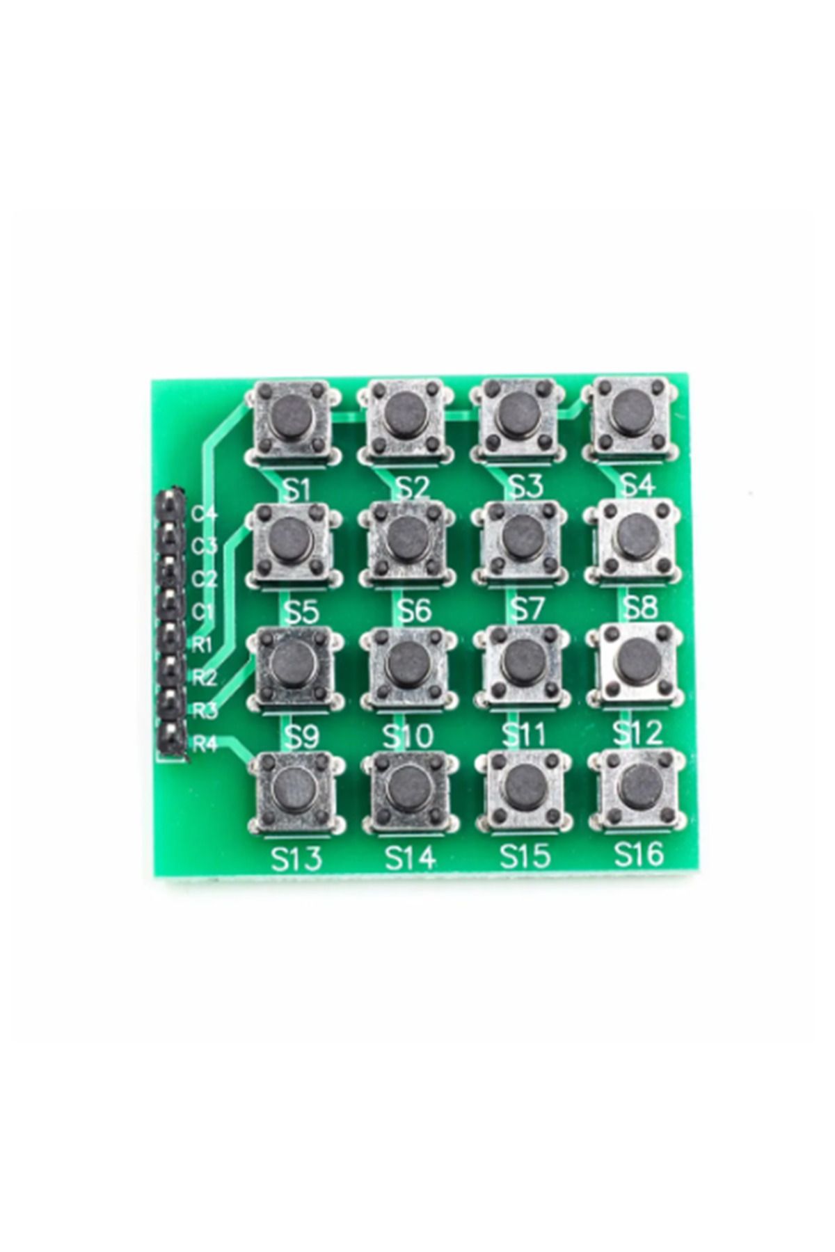 Choice-8pin 4x4 4*4 Matrix 16 Keys Button Keypad Keyboard Breadboard Module Mcu For Arduino Diy Kit 5