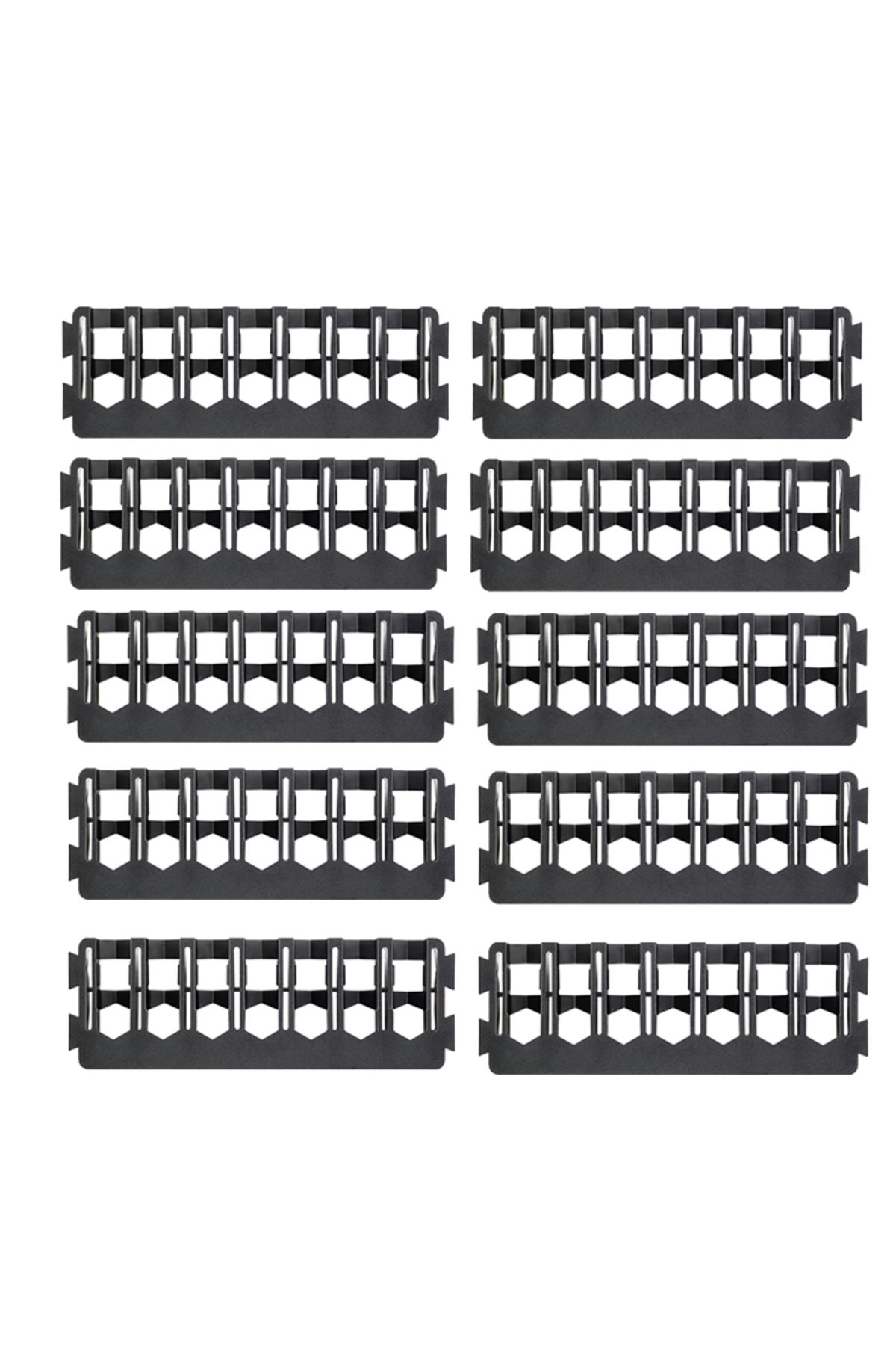 Choice-Black 7plug 10pc Dewalt Original Drill Bit Support Tool Parts Storage Screw Drill Bit Tool Carrier P 1
