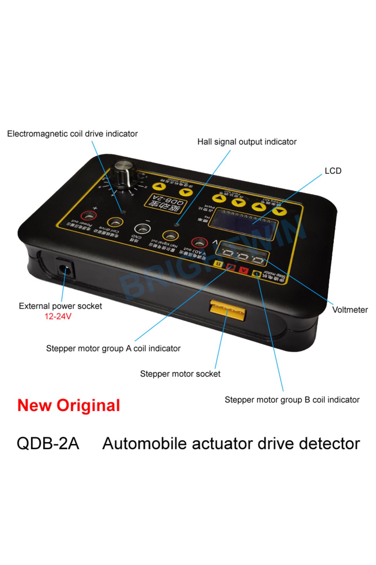 Choice-Upgrade QDB-2A 3A Automobile Ignition Coil Tester Car Idle Stepping Motor Solenoid Valve Injector... 3