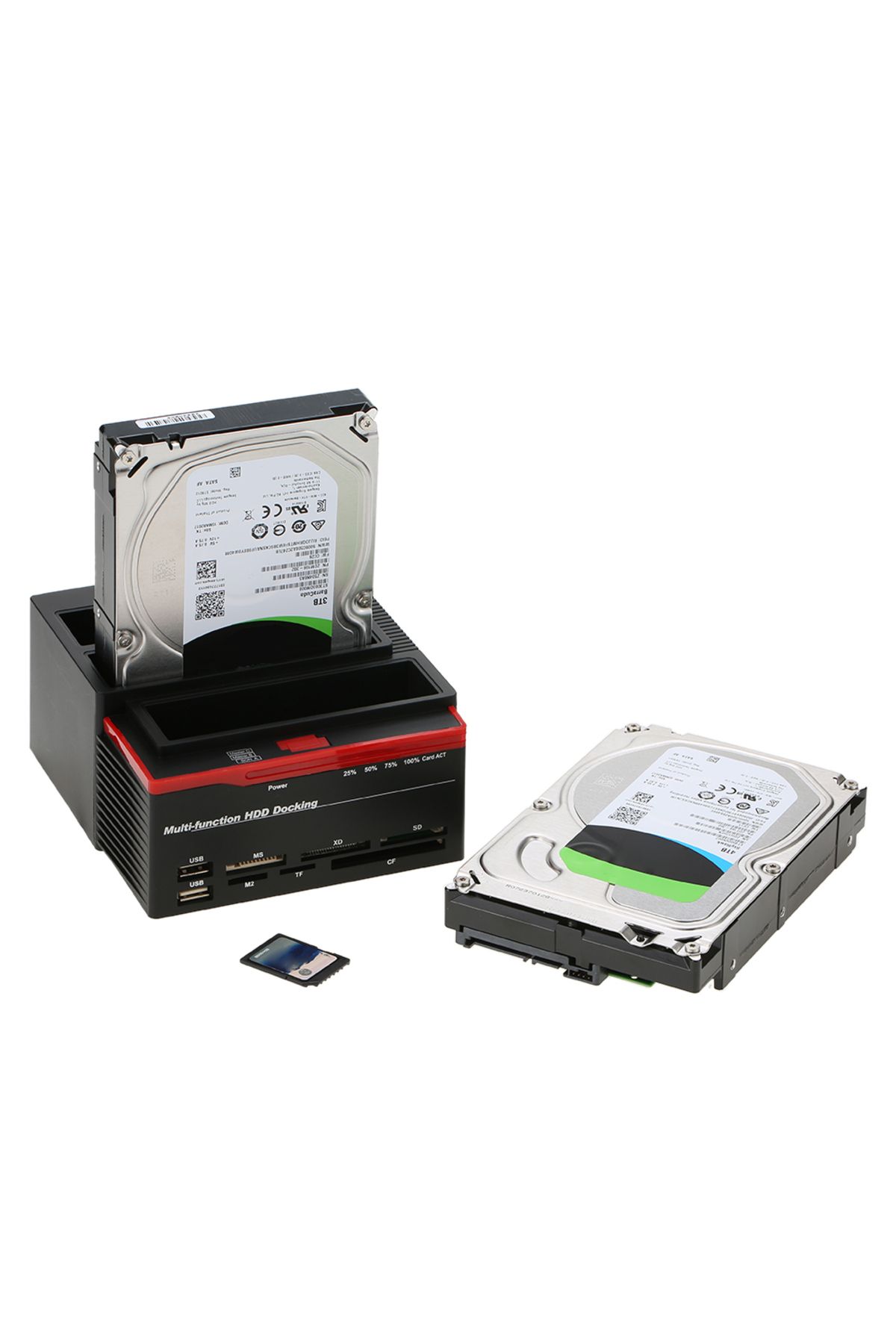 Choice-HDD Docking Station Multifunctional 2.5/3.5" IDE&SATA Hard Disk Base USB 3.0 HDD Docking Station ... 6