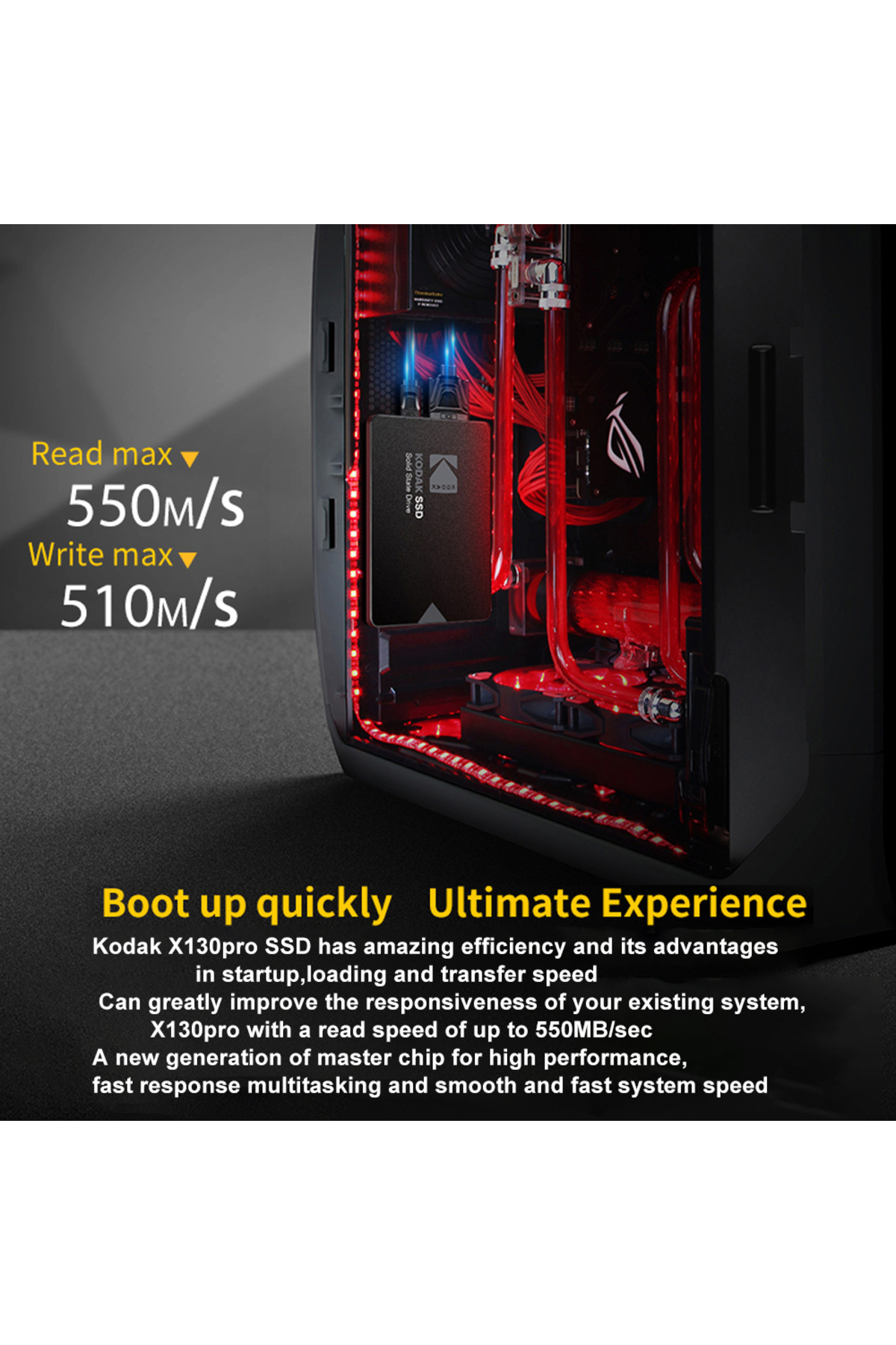 Kodak-128gb X130 Pro Ssd Hard Disk Drive 128gb 256gb 512gb 1tb Hdd 2.5 Sata3.0 Disk Internal Hard Dr 4