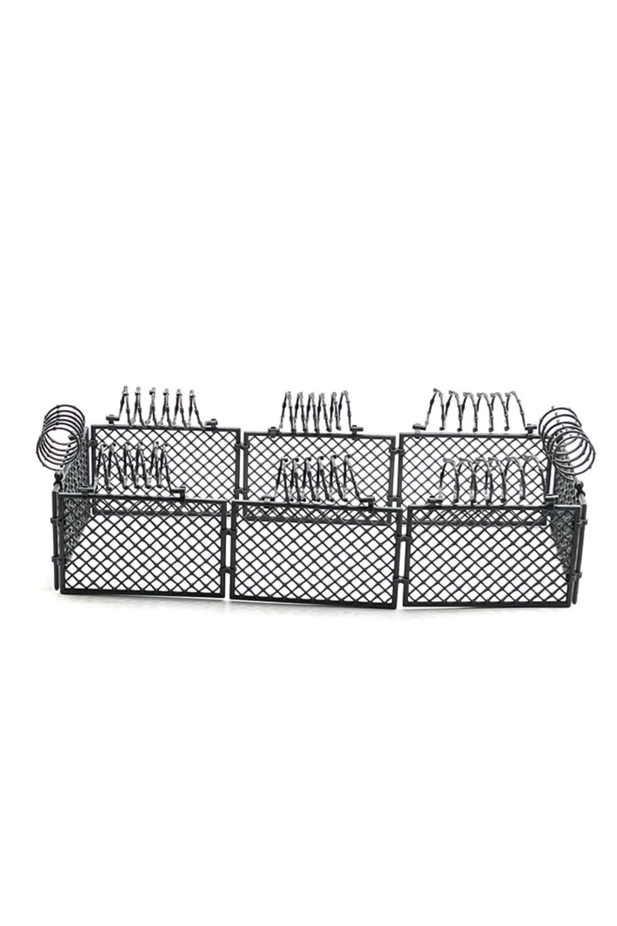 Choice-Light Grey Building Blocks Moc Building Blocks Protective Mesh Wire Mesh Spring Military Fence War S 5