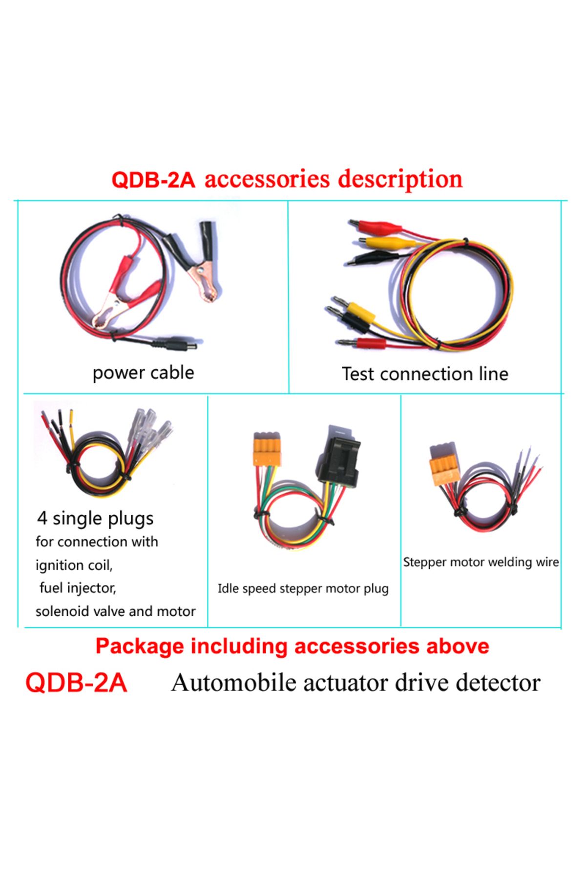 Choice-Upgrade QDB-2A 3A Automobile Ignition Coil Tester Car Idle Stepping Motor Solenoid Valve Injector... 6