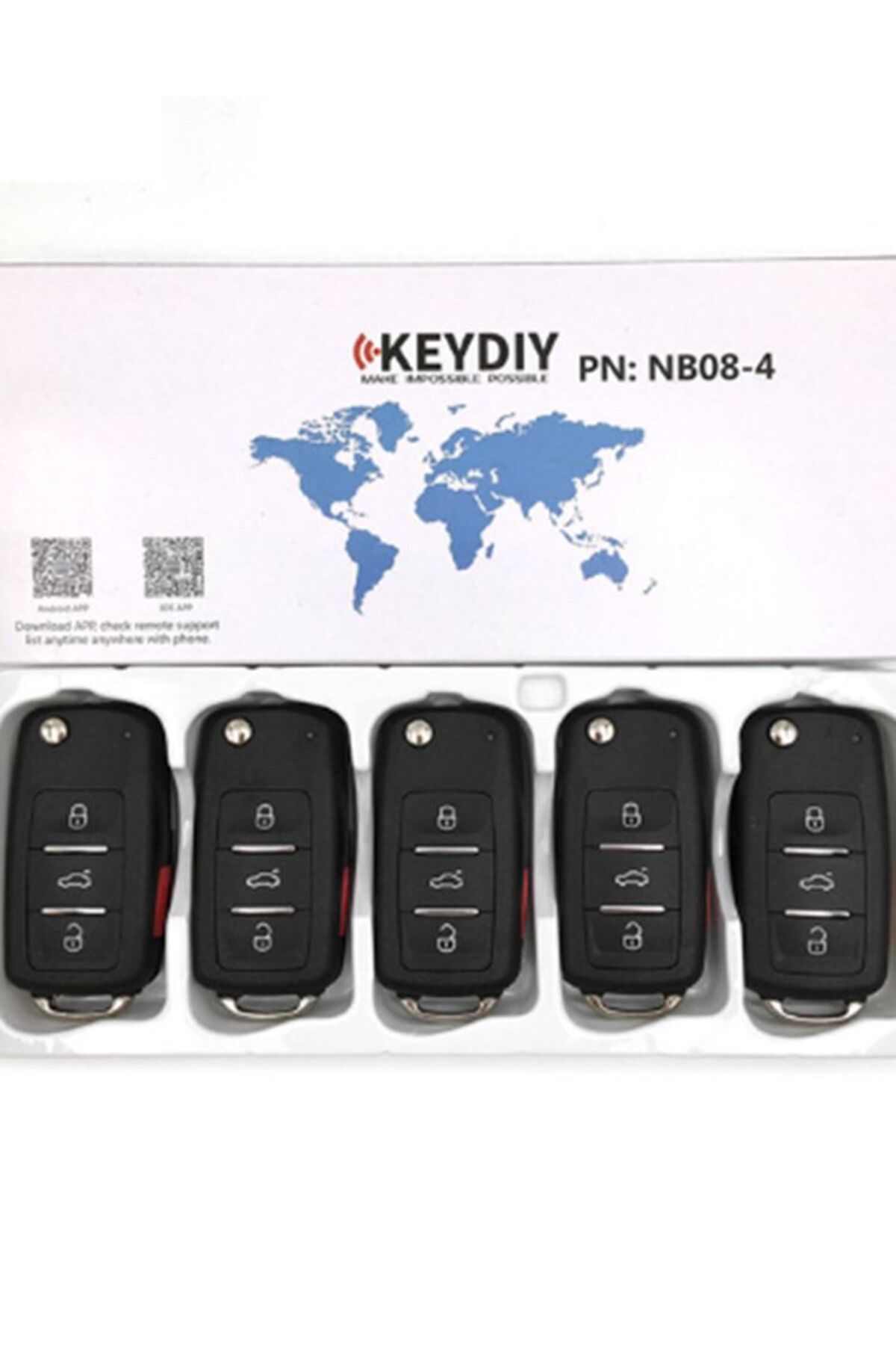 Wilongda-5pcs 5pcs Kd B01-3 B01 Luxury Black For Kd900/kd Mini/kd-x2 Key Programmer B Series Remote Control 5