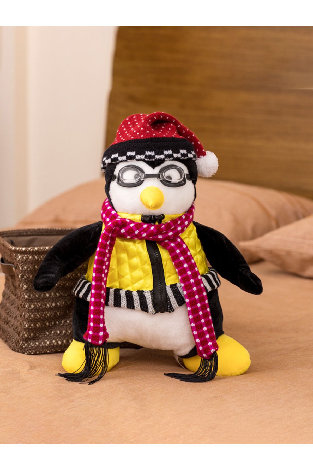 Choice-25cm Penguin 2sizes Penguin Hugsy Stuffed Plush， Tv Penguin Joey's Friends Hugsy Plush Penguin Rach 1