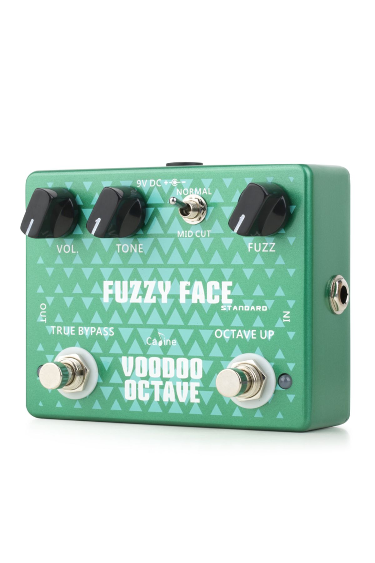 Caline-Cp-53 Fuzzy Face Voodoo Octave Guitar Effect Pedal True Bypass Guitar Accessories 2