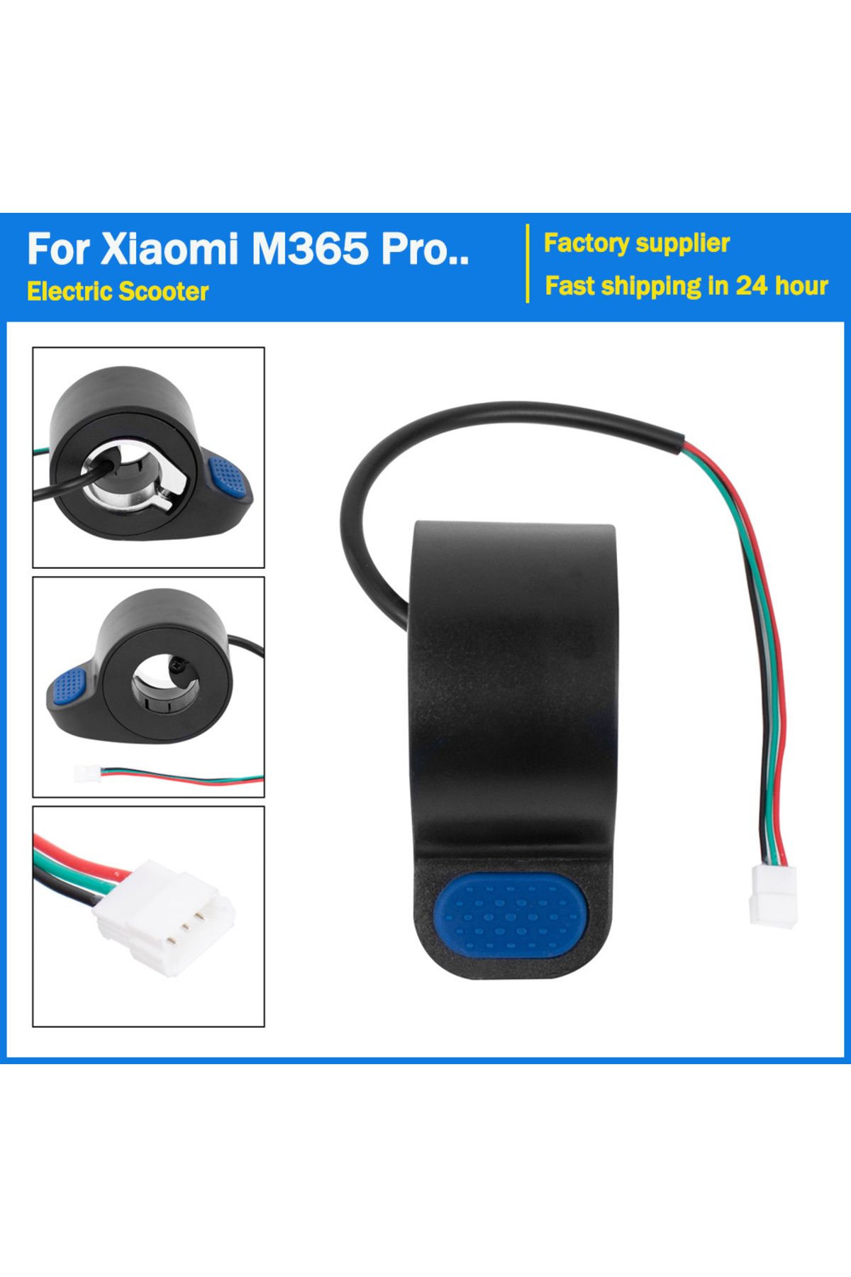 Choice-دواسة الوقود الكهربائية لدراجة Xiaomi M365 PRO Mi3 لـ Ninebot Max G30 Kick... 3