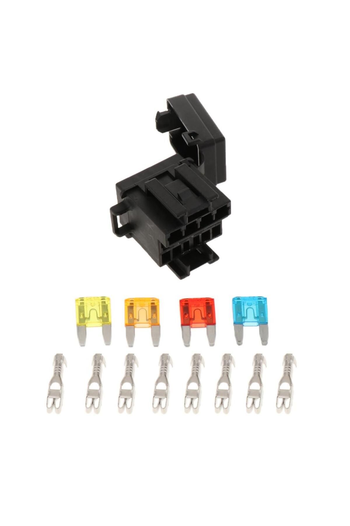 Choice-4 Way Blade Fuse Box & 1 Way Relay Box Combo Holder / Block for RV/Boat/Tanker/Trailer/Marine/Tru... 2