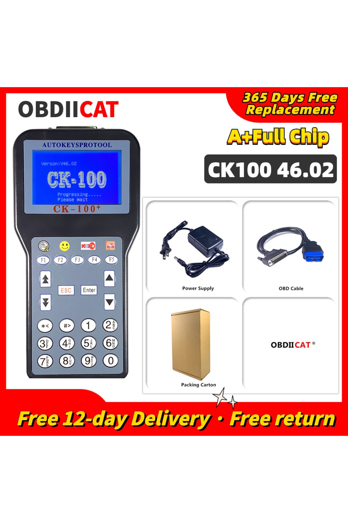 Choice-Newest CK100 V46.02/V99.99 Auto Key Programmer Car Key Programming Tool No Tokens Limited Latest ... 3