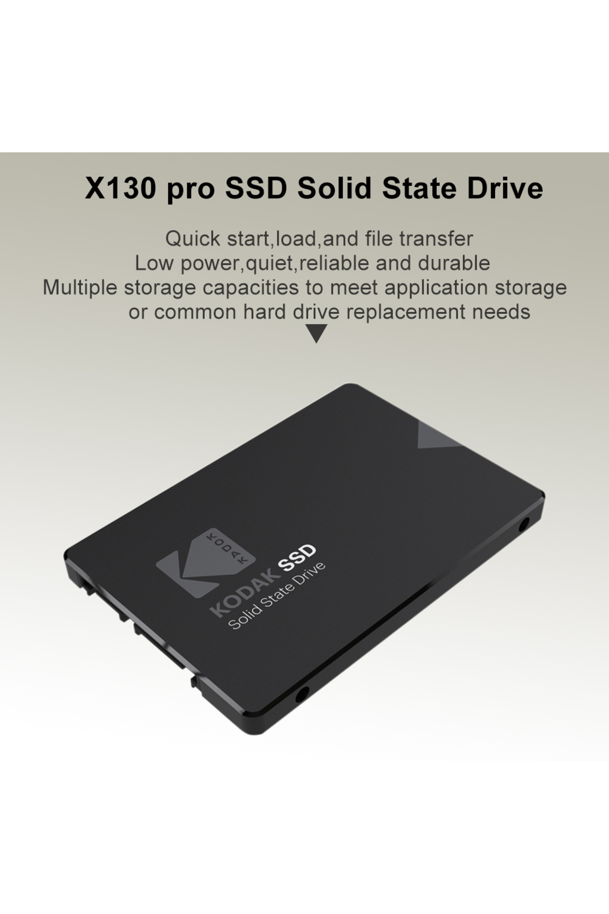 Kodak-128gb X130 Pro Ssd Hard Disk Drive 128gb 256gb 512gb 1tb Hdd 2.5 Sata3.0 Disk Internal Hard Dr 5