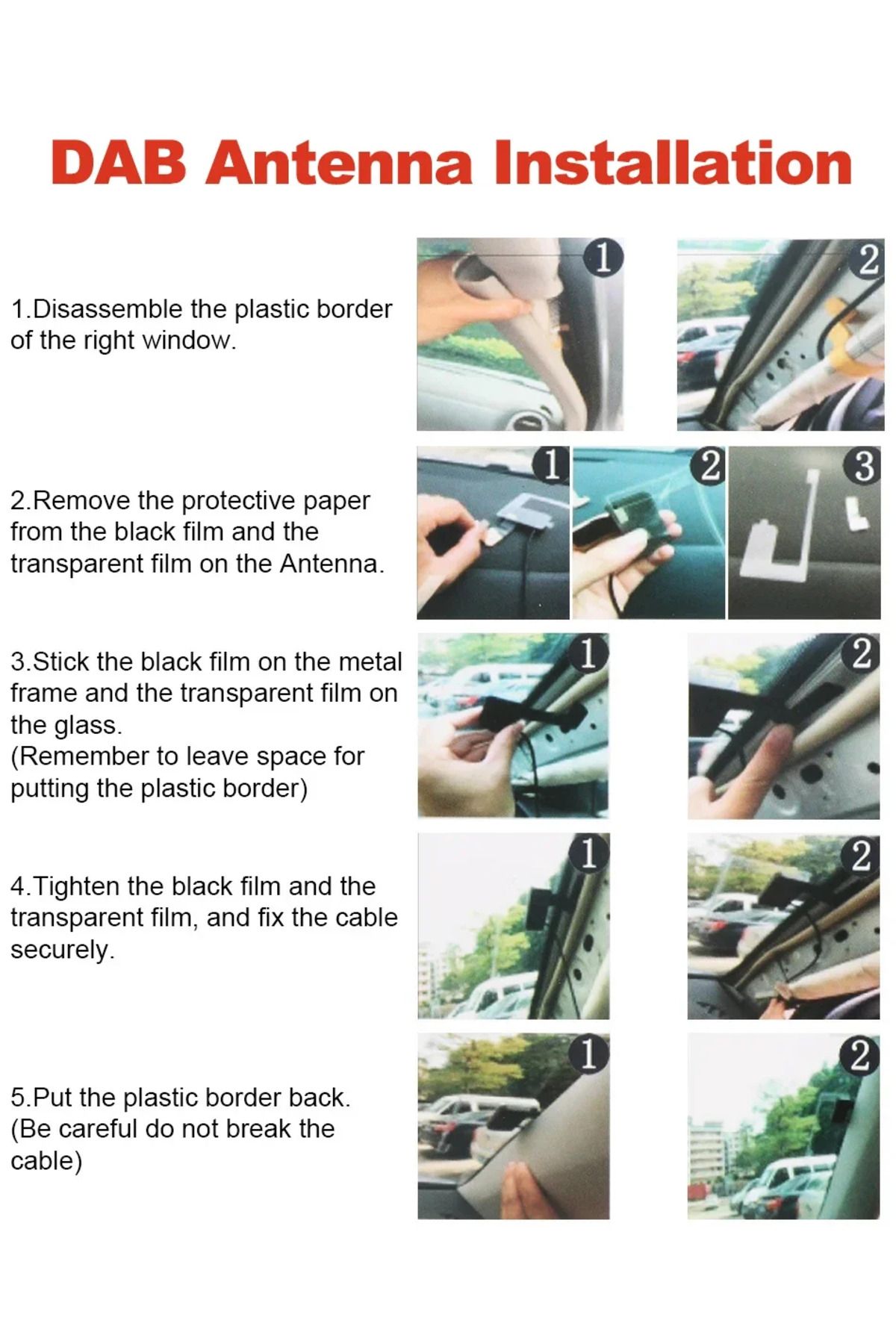 Choice-Dab For Universal Dab Antenna With Usb Adapter Android Car Radio Gps Stereo Receiver Player 4