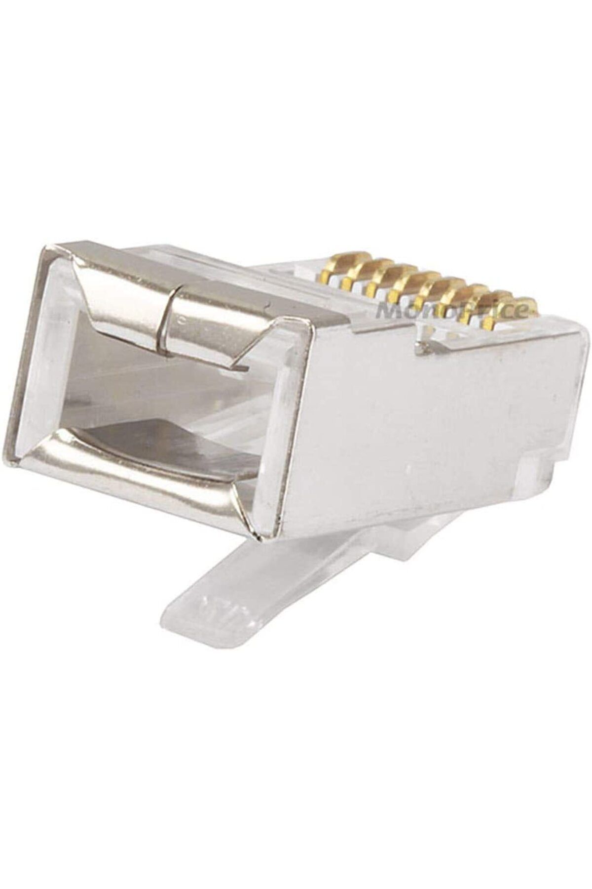 Ninth World-لا شيء 100 قطعة CAT6 100 قطعة/الوحدة درع معدني RJ45 RJ45 8P8C شبكة CAT5 CAT5E CAT6 CAT6A قابس معياري C 5