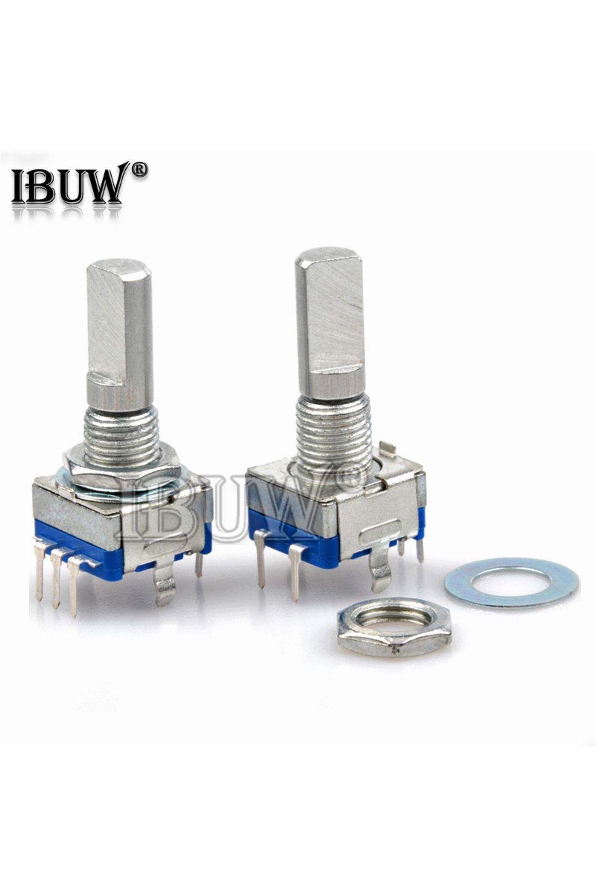 Choice-Plum 20mm 5PCS Half / Plum axis rotary encoder, handle length 15mm / 20mm code switch/ EC11/ digital 3