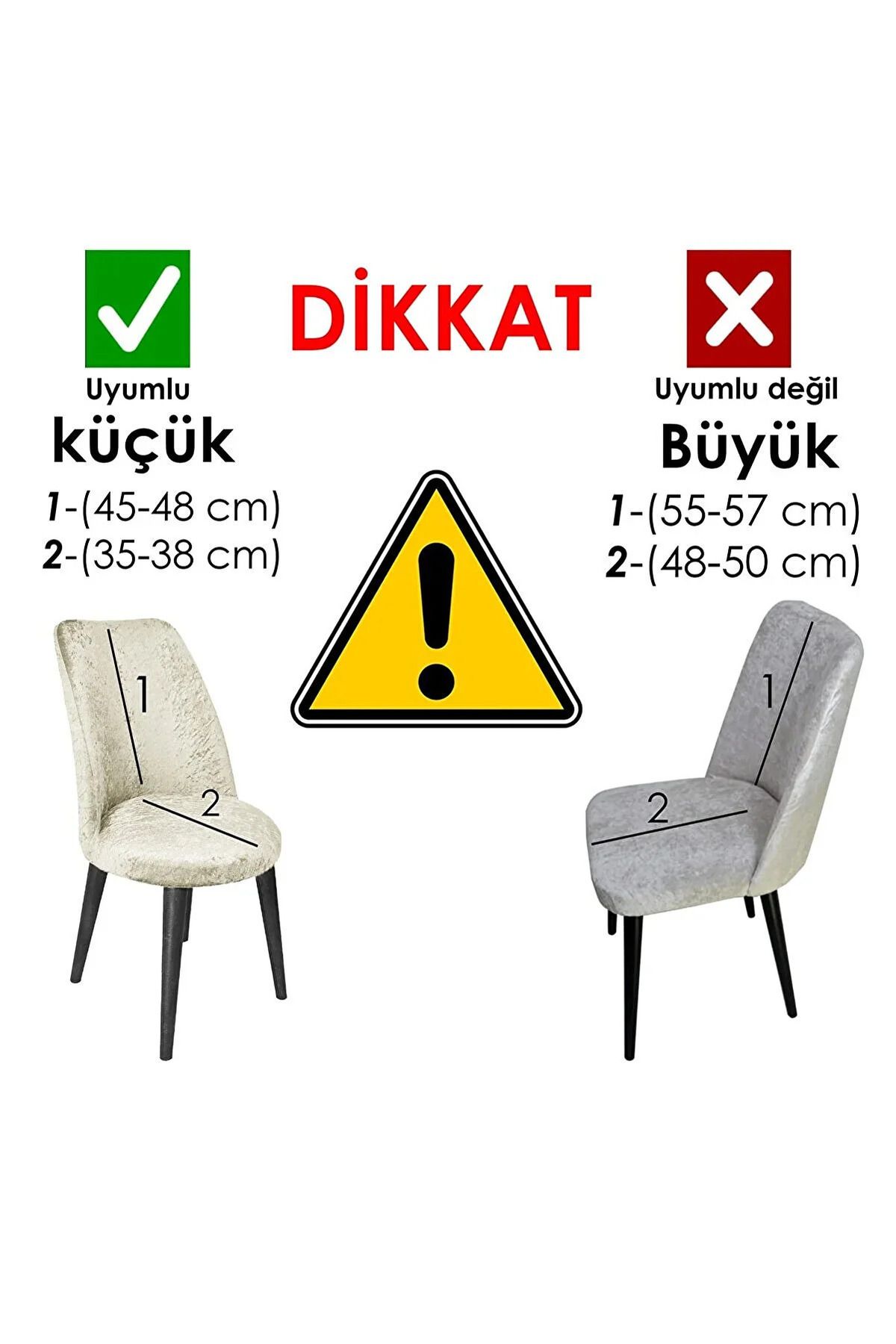 kanway-Brick Pattern Oval Chair Cover Lycra Flexible Washable Elastic Chair Cover (1 Piece) 3