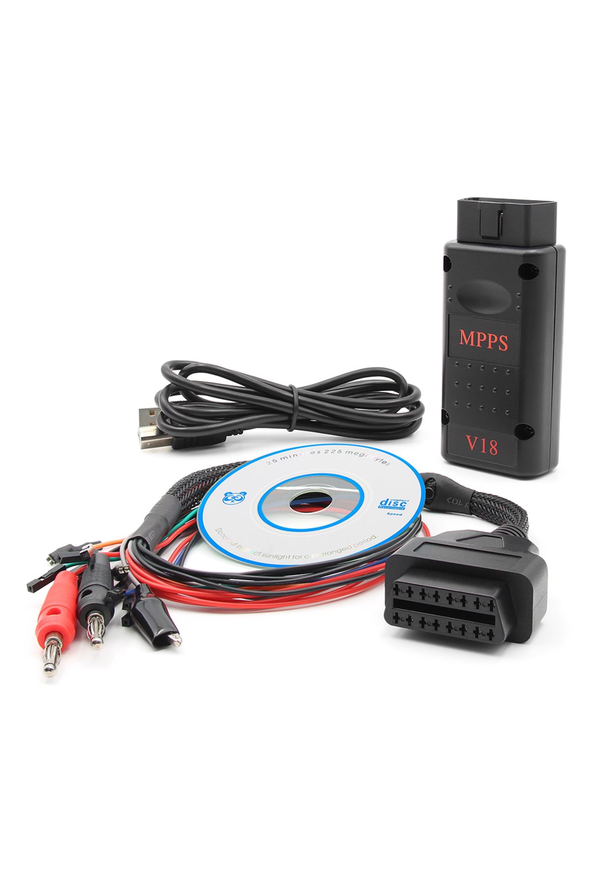 Choice-Mpps V18 Mpps V18 Ecu Chip Tuning Interface Auto Obd 2 Obd2 For Edc15 Edc16 Edc17 Multi-language Can 1