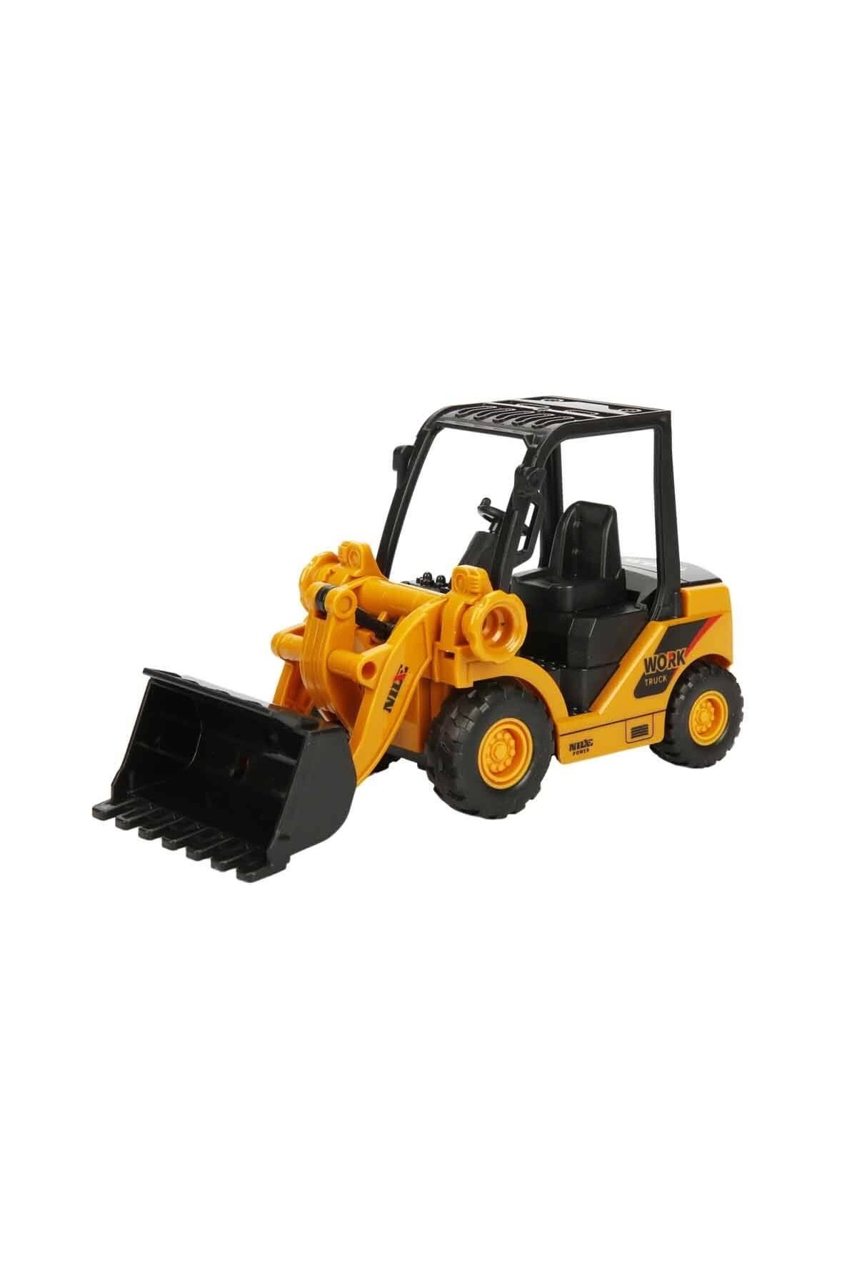 ByCaretta-Frictional Construction Machinery Set Dozer Bucket Rake Roller 4