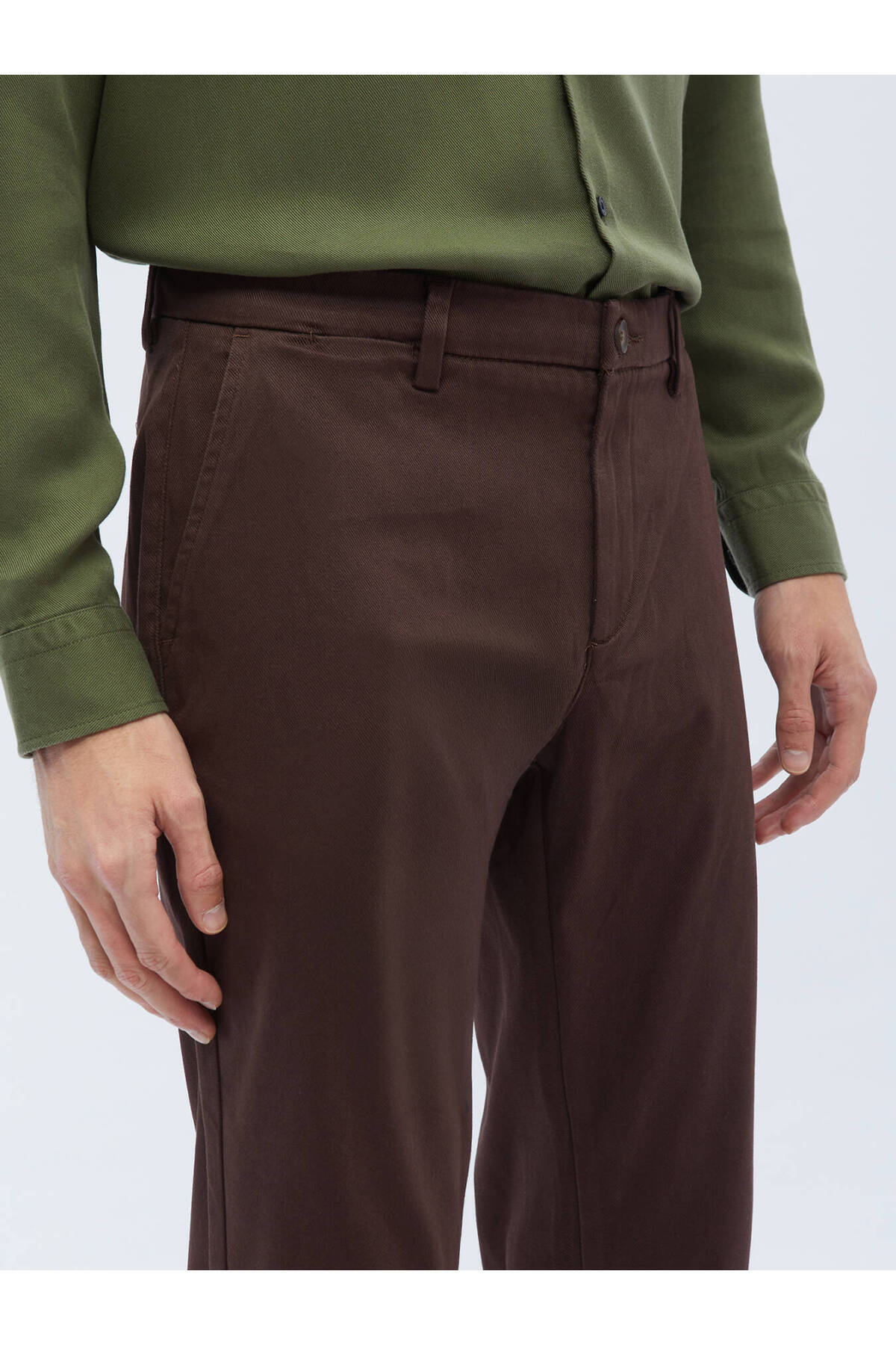 Kip-Lässige, gewebte Hose aus Baumwollmischung im Regular Fit 3
