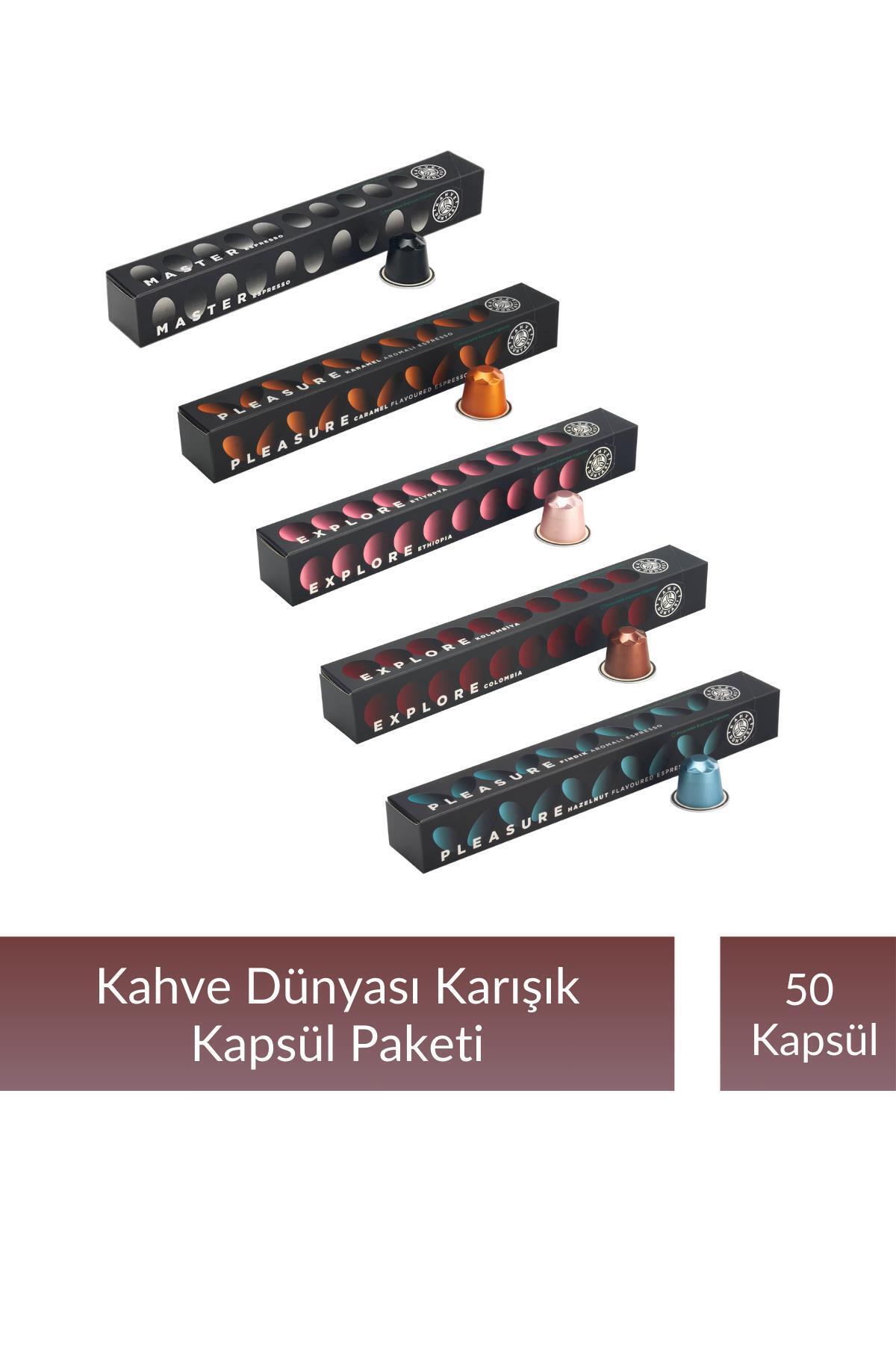Kahve Dünyası Kahve Dünyası Karışık Kapsül Paketi 50 Kapsül