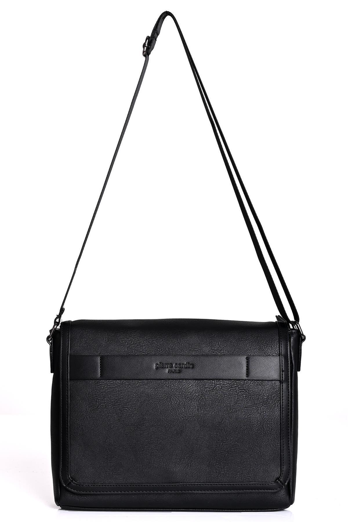 کیف پستچی مردانه راسته | پیر کاردین Pierre Cardin 01pc001112 - تصویر 2