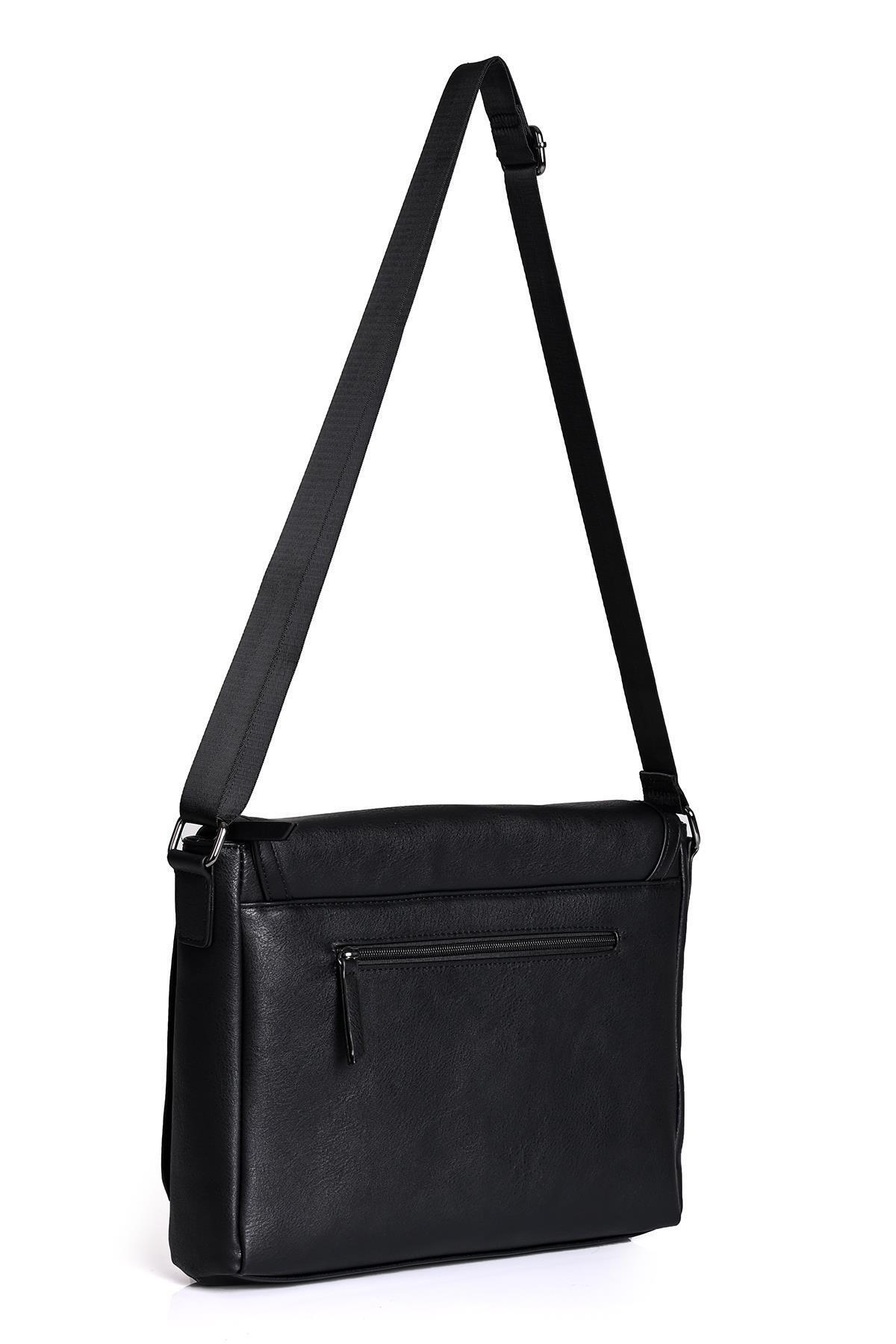 کیف پستچی مردانه راسته | پیر کاردین Pierre Cardin 01pc001112 - تصویر 4