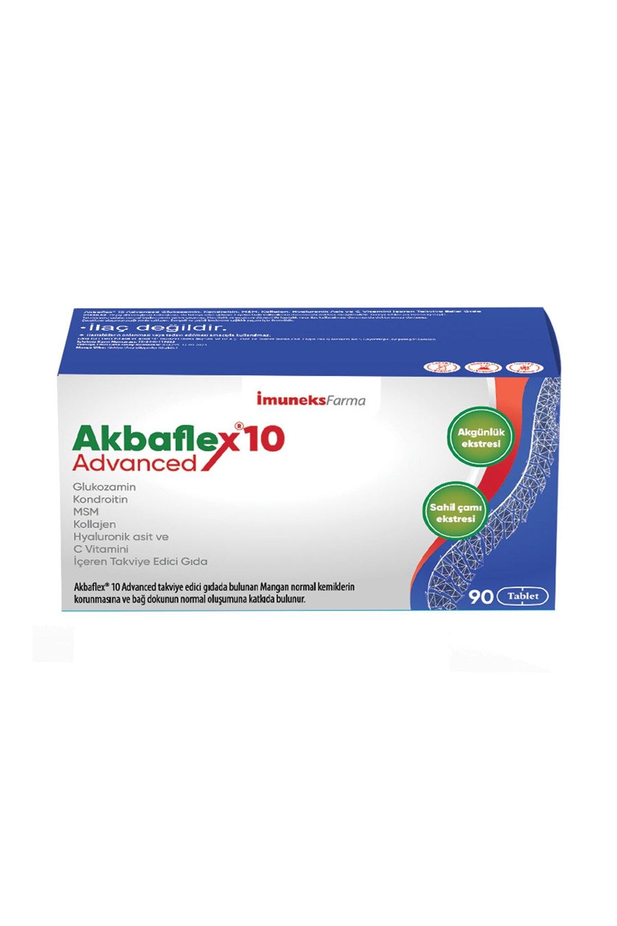 Imuneks Farma-اكبافليكس ® 10 متطور 90 قرص 1