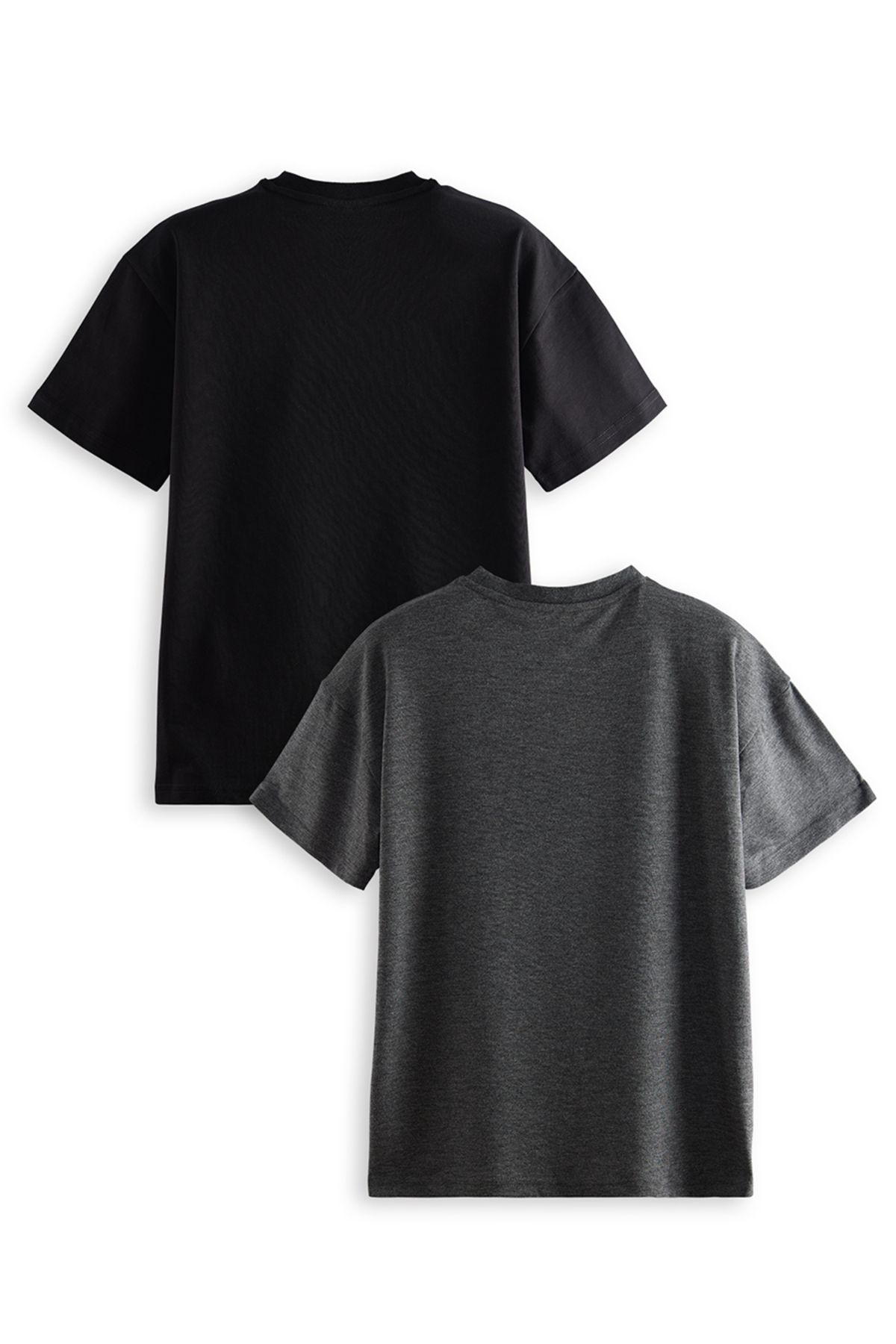 Denokids-Boy's Basic Oversize 2-Piece T-Shirt Set 4