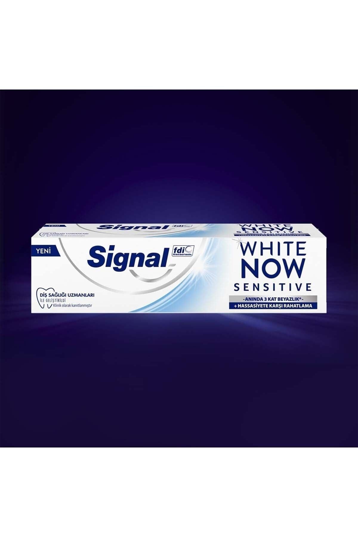 Signal-White Now Toothpaste Sensitive Instant 3 Layers Whiteness 75 Ml X 2 Pieces 5