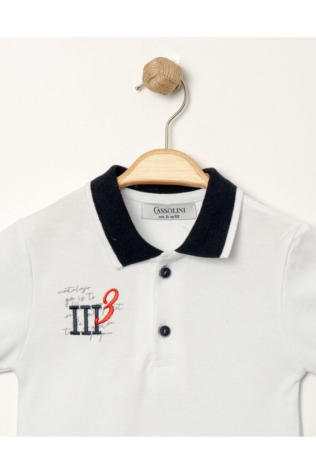 Chicsy Baby Tarz Lakos Asker Desenli Belden Ayarlanabilir Kısa Kollu Şortlu 2'li Takım Çocuk ve Bebek Giyim Özel fotoğrafı 7 (önizleme)