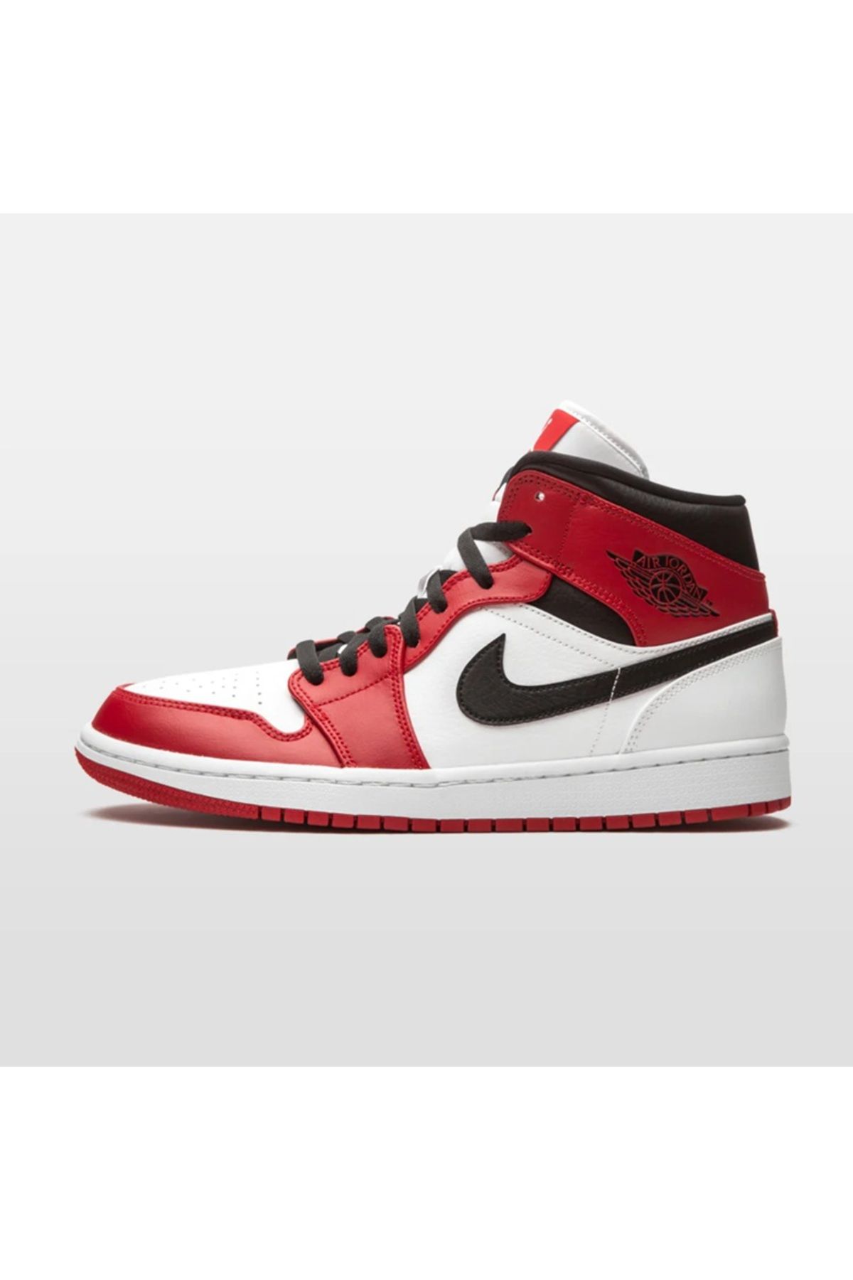 Nike Air Jordan 1 Mid Chicago 2020 Lımıted Edition -554724-173