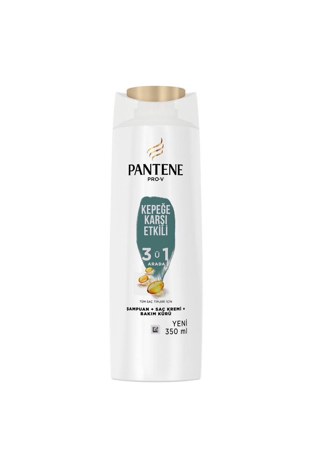 Pantene-350 ml Shampoo 3in1 - Anti-Dandruff 6