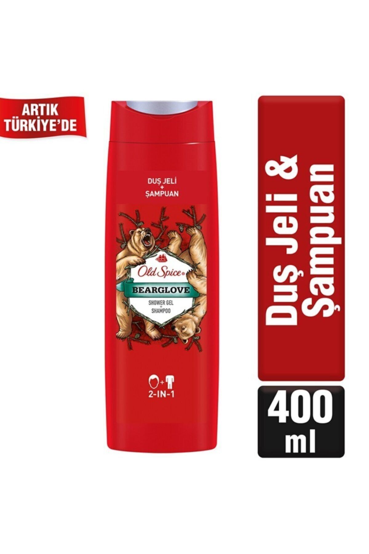 Old Spice-400 ml Shampoo Bearglove 3in1 2