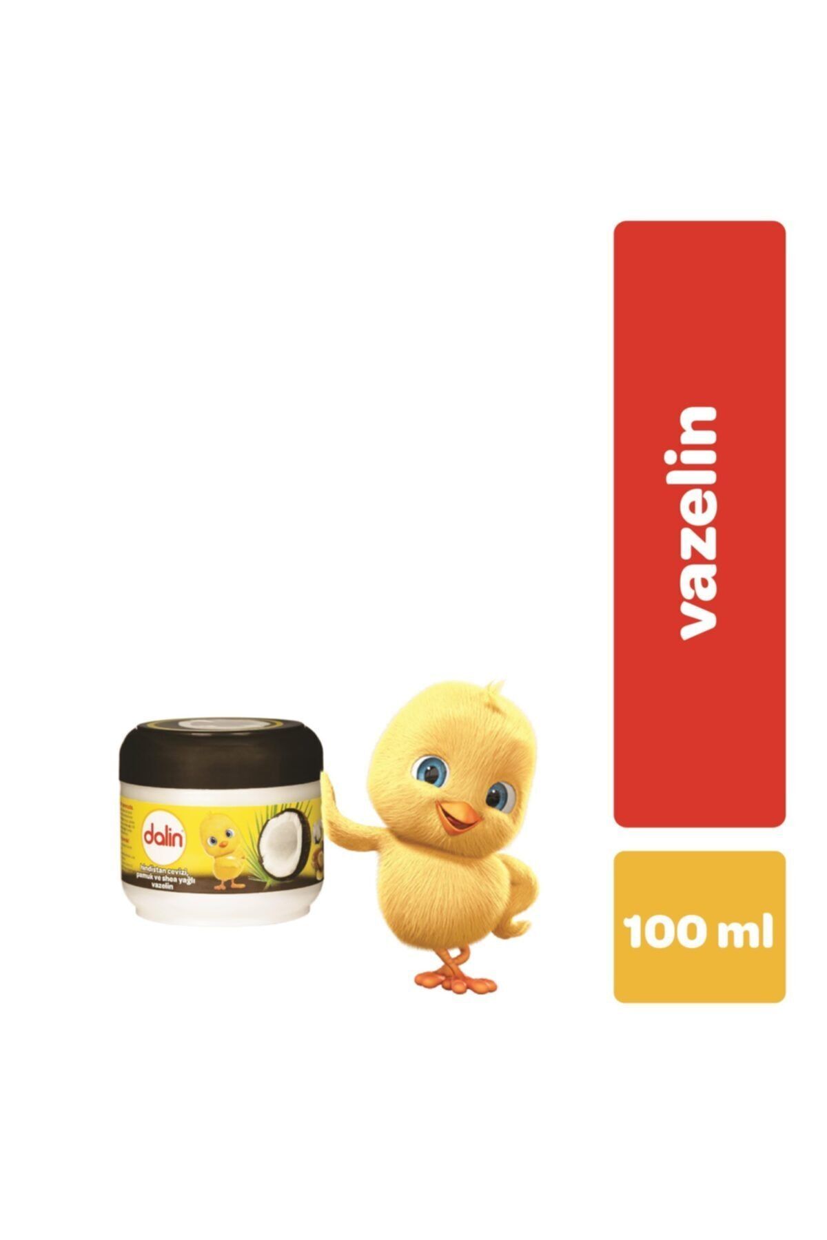 Dalin 3 Adet Hindistan Cevizi Pamuk Ve Shea Yağı Vazelin 100 ml fotoğrafı 3 (önizleme)