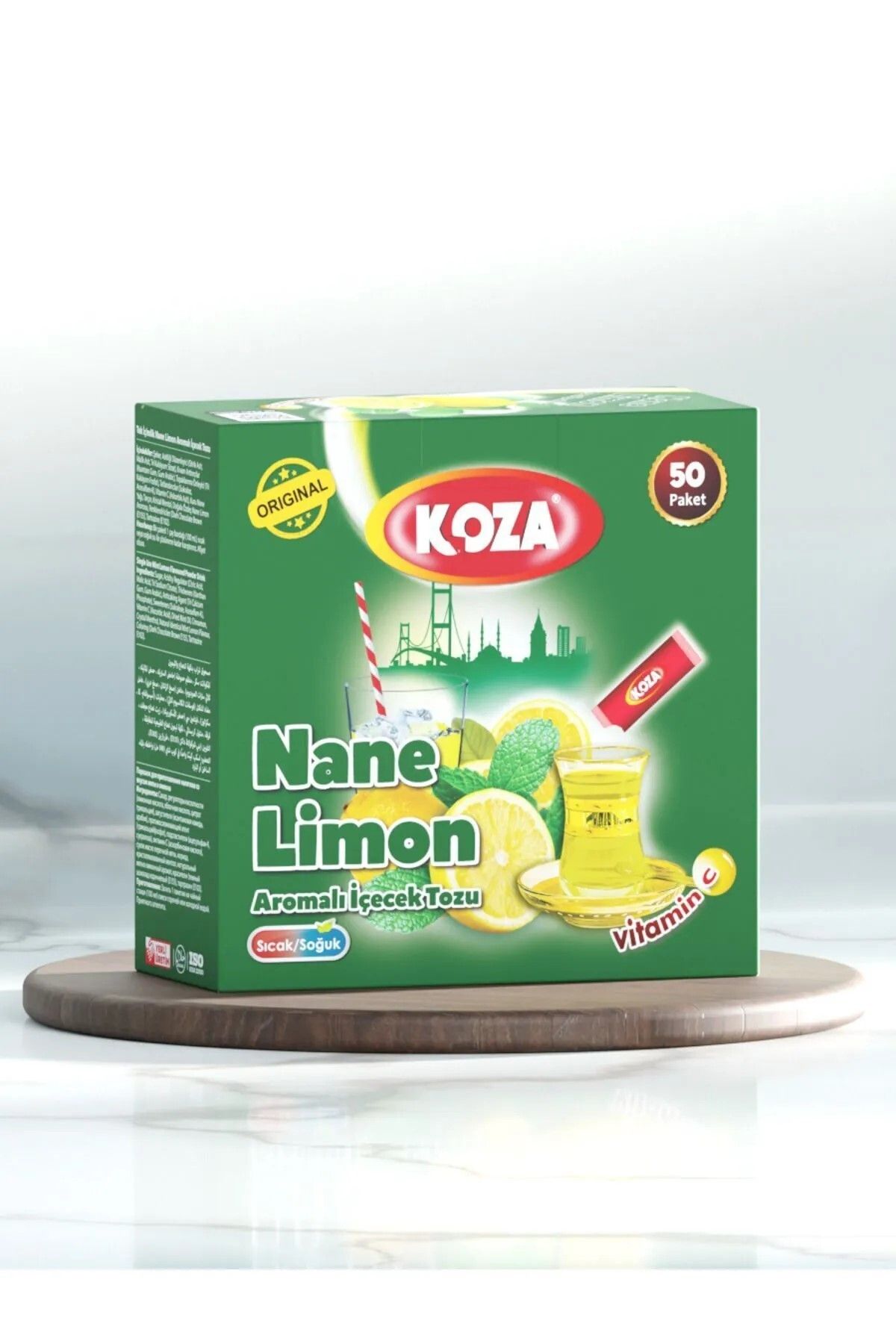 Koza Tek Içimlik Nane Limon+Atom Çayı Propolisli 150 gr