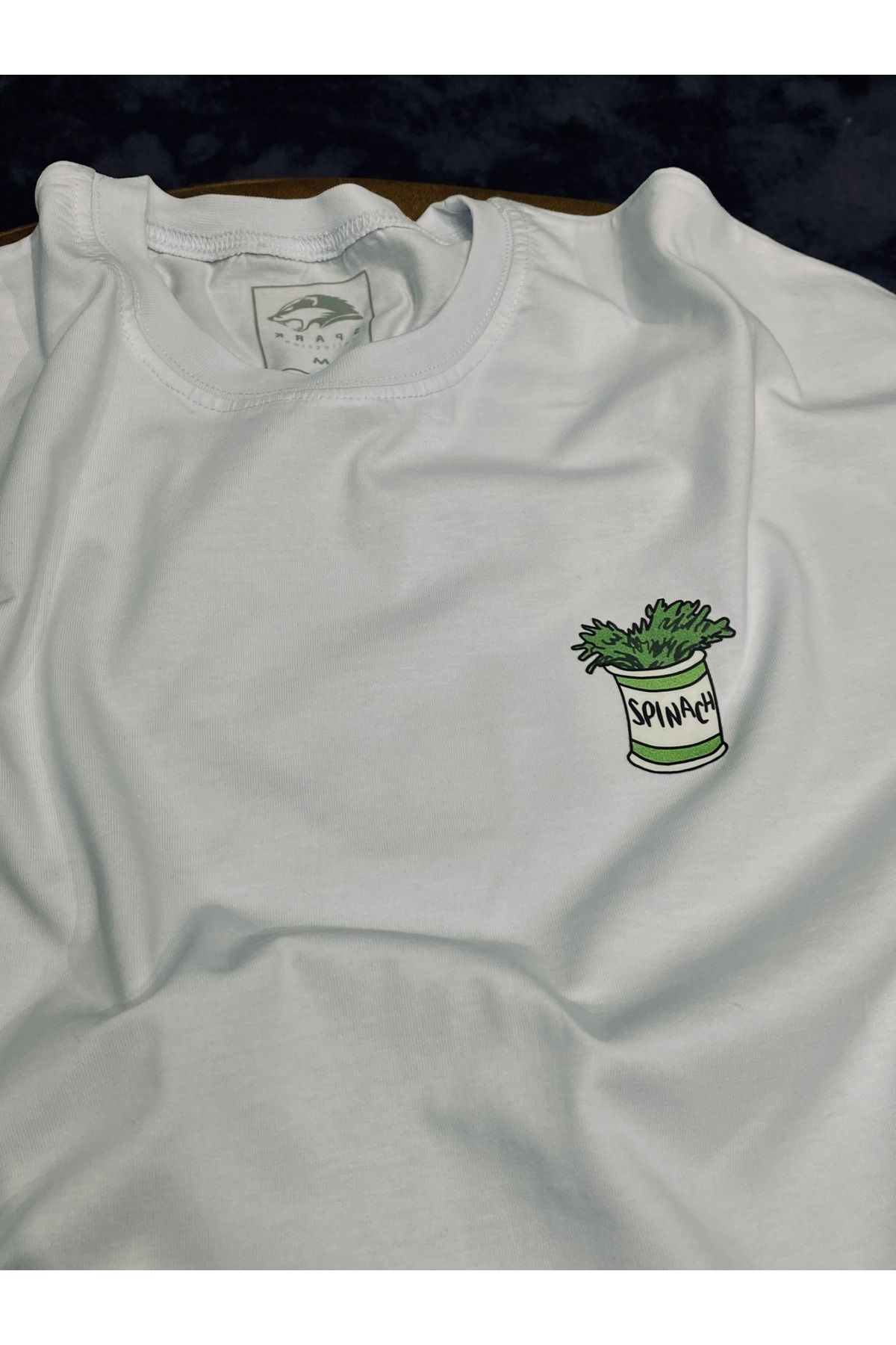 Spark Collection-Popeye Cartoon Old School Series 100% Cotton Relax Fit Tshirt 2