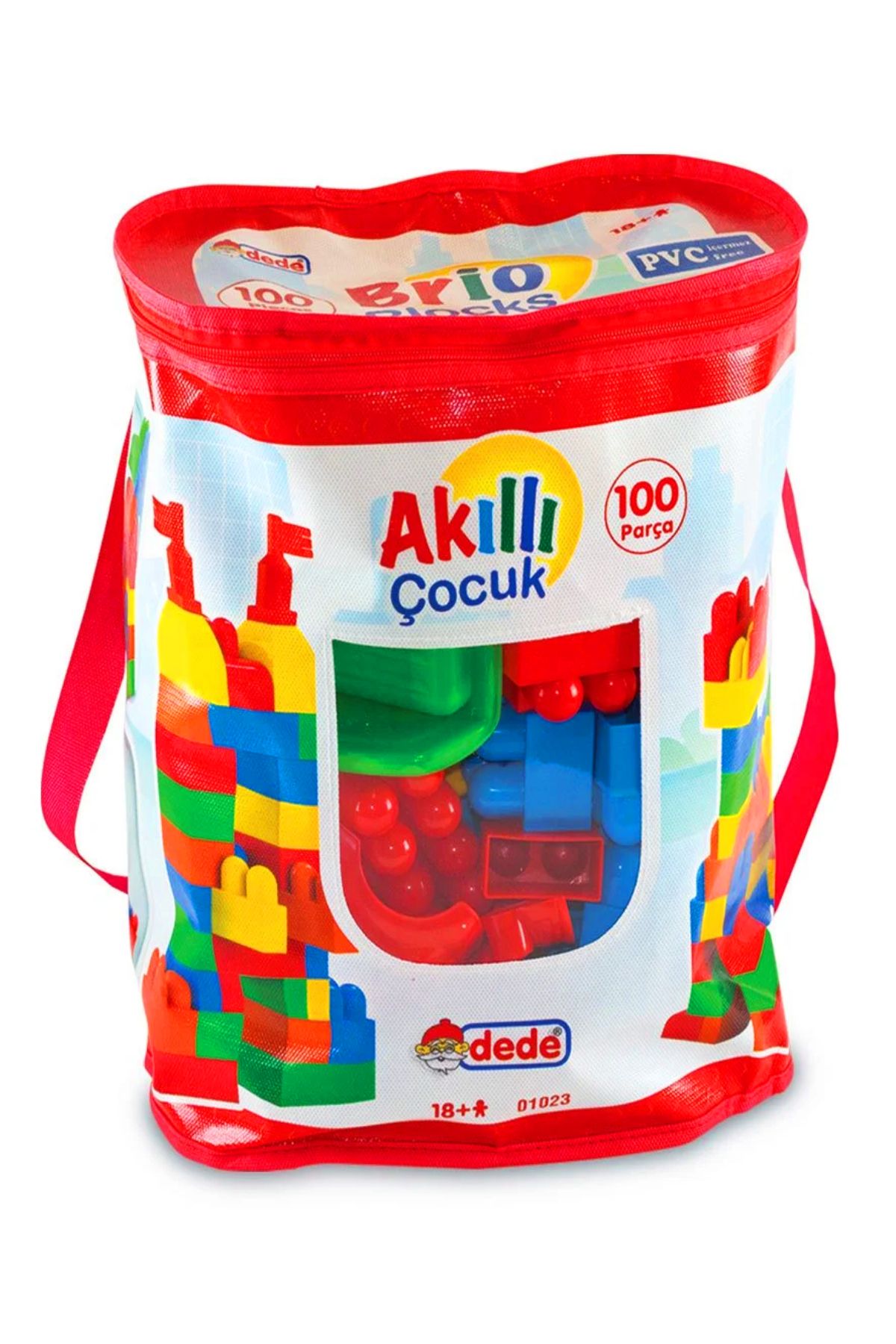 a v d a-Educational Smart Blocks 100 Pieces - Puzzle Build Building Blocks 2