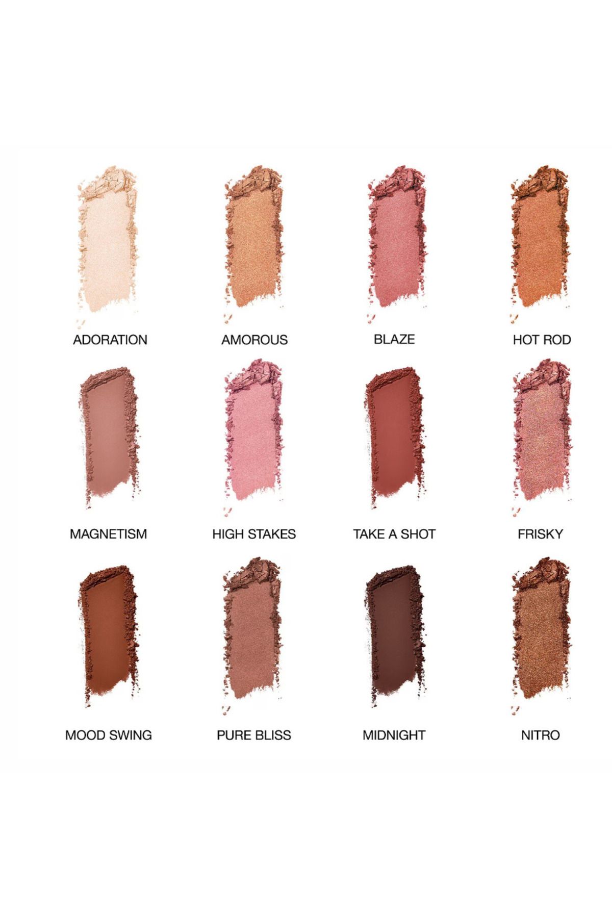 Nars-Luminous Matte Headlight Palette with More Lasting Effects with Refresh Formula-Irresistible 4