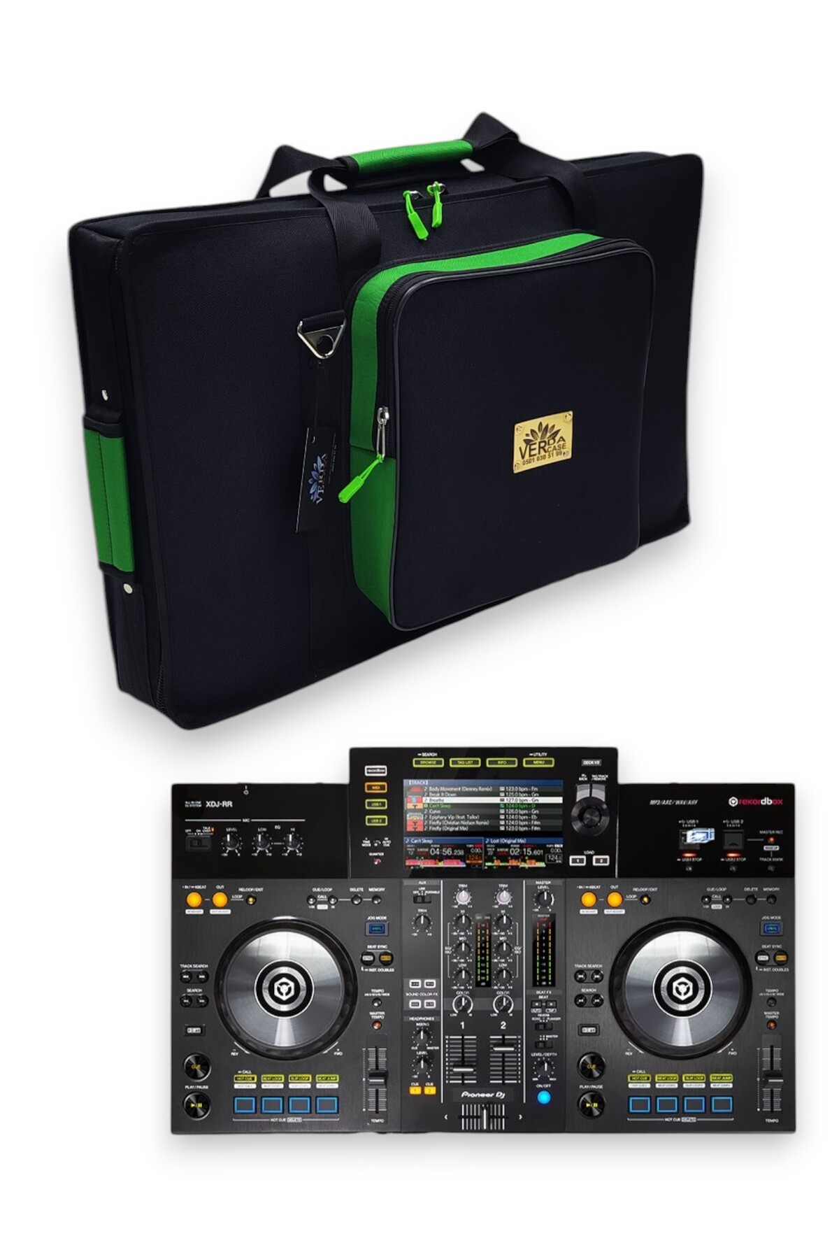 PIONER Xdj-rr Dj Setup için Çanta Soft Case Kılıf. Yeşil - Fiyatı