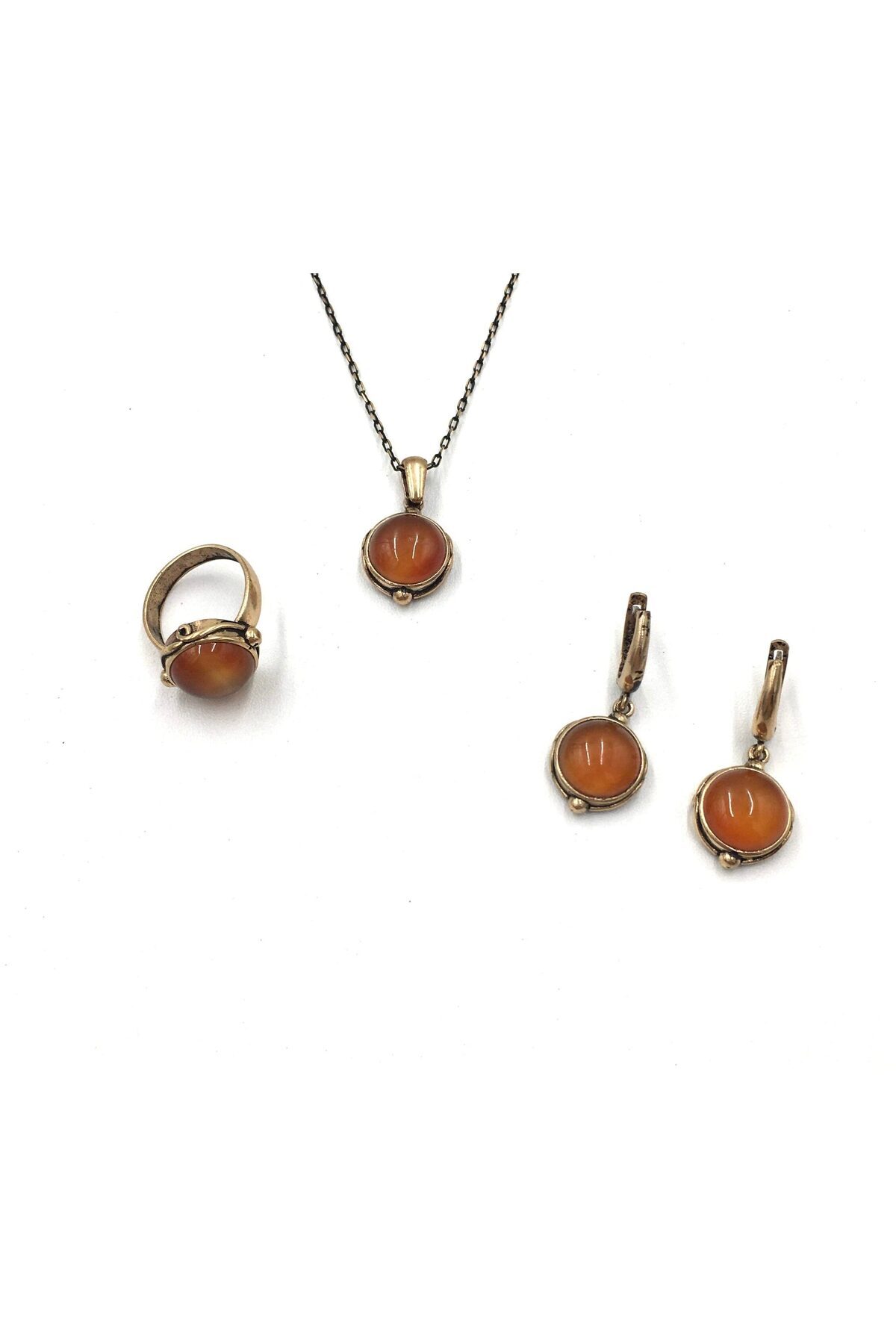 Genel Markalar Akik Taşı Doğal Taş Otantik Set