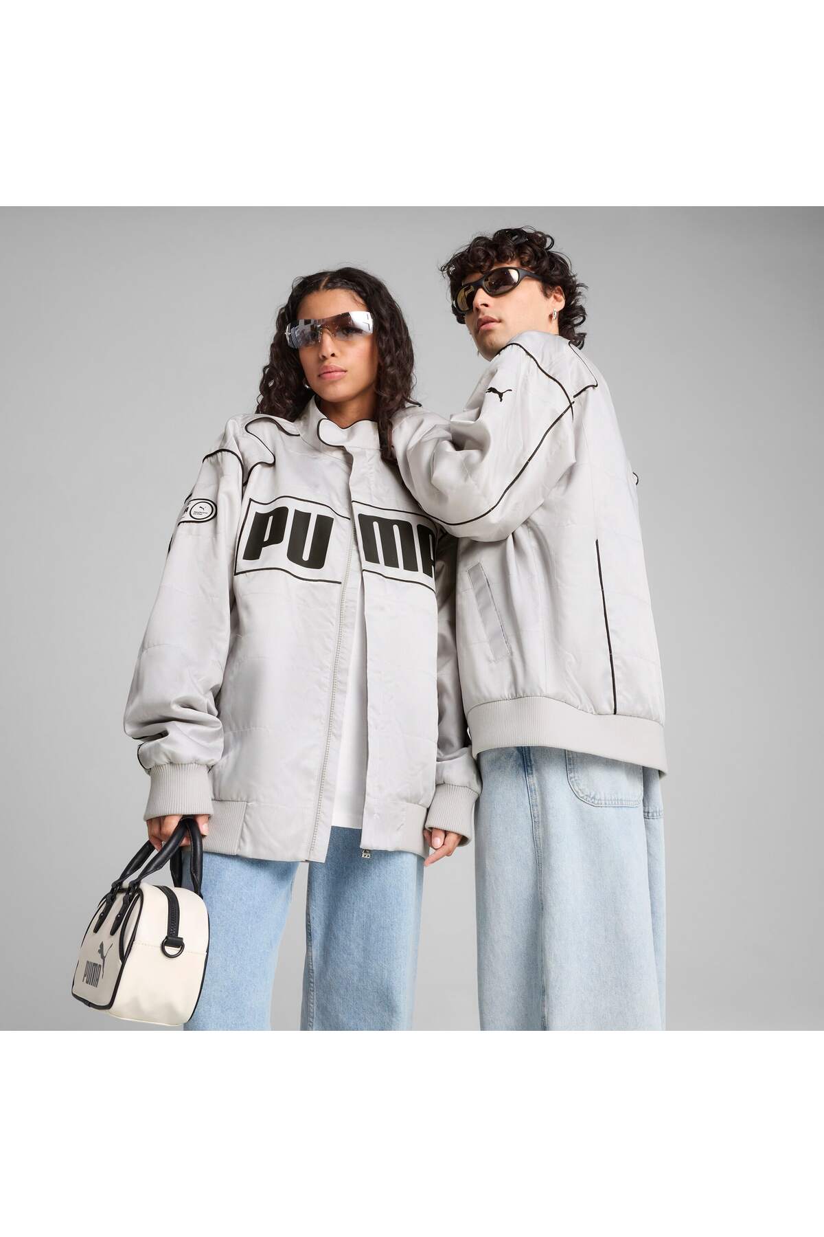 Puma ARCHIVE SEASONAL Relaxed Racer UNISEX Ceket görsel 7
