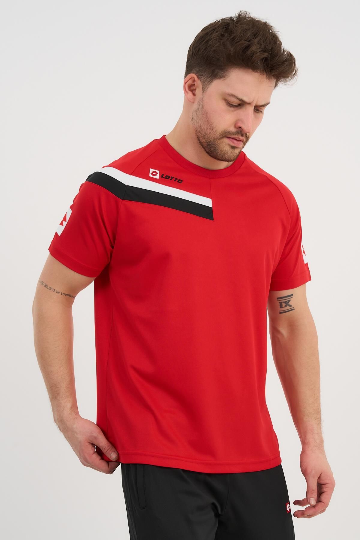 ALEXANDERGARDI Baskı Detaylı Bisiklet Yaka Forma (R5846)