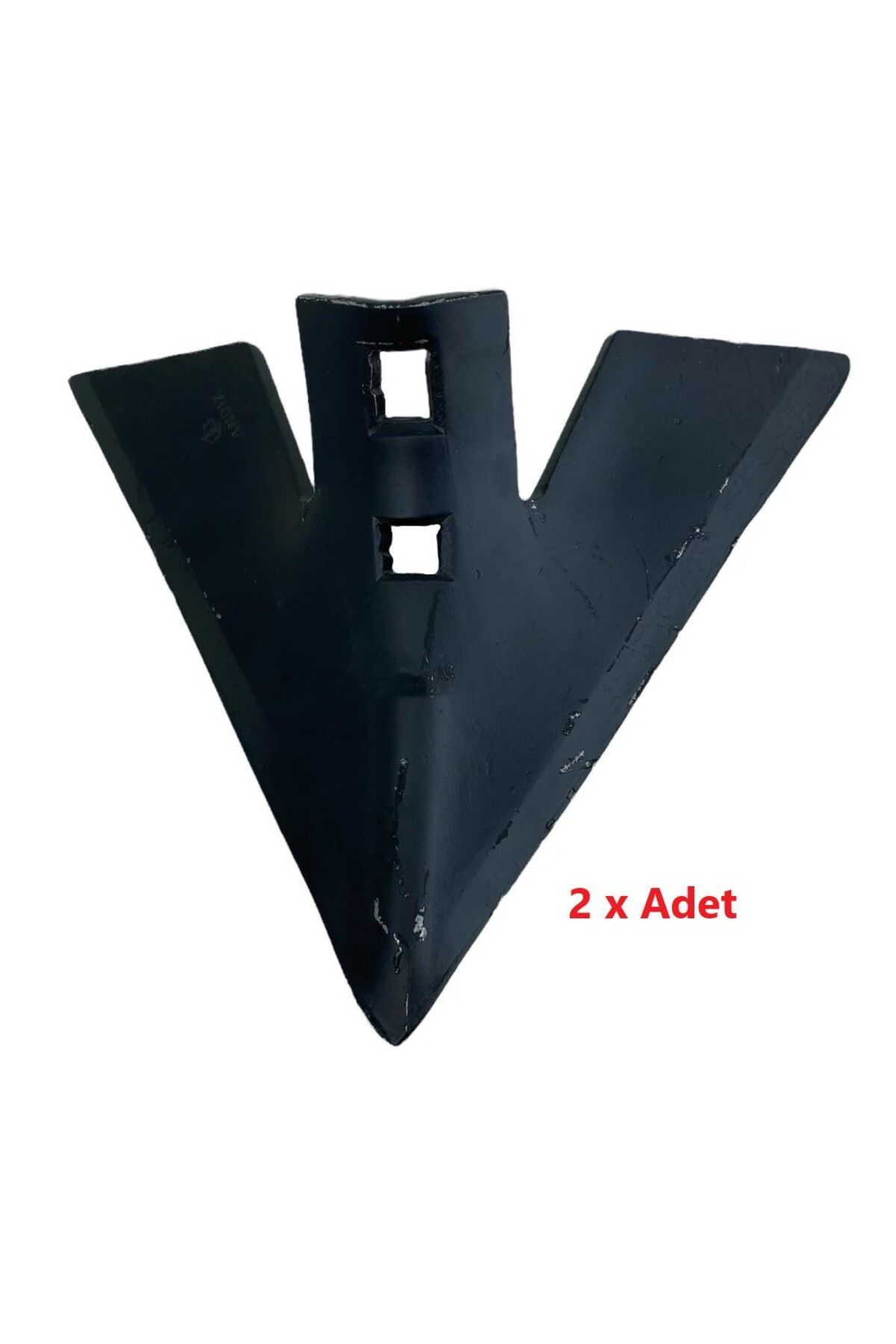 TarımGaraj Kültüvatör Yedek Parça Tarım Makina Kazayağı Bıçak-2 Adet [Kalınlık-Delik M.Ö-Genişlik] > 7 mm x 5 c